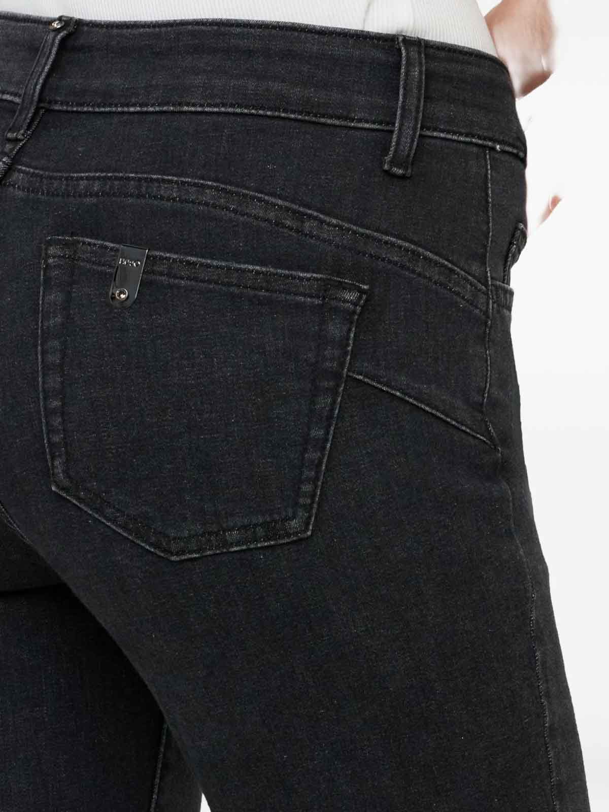 Flared jeans with decoration UF5025D464687470 (LIU•JO / ジーンズ ) | LIU•JO (リュー・ジョー)(2)