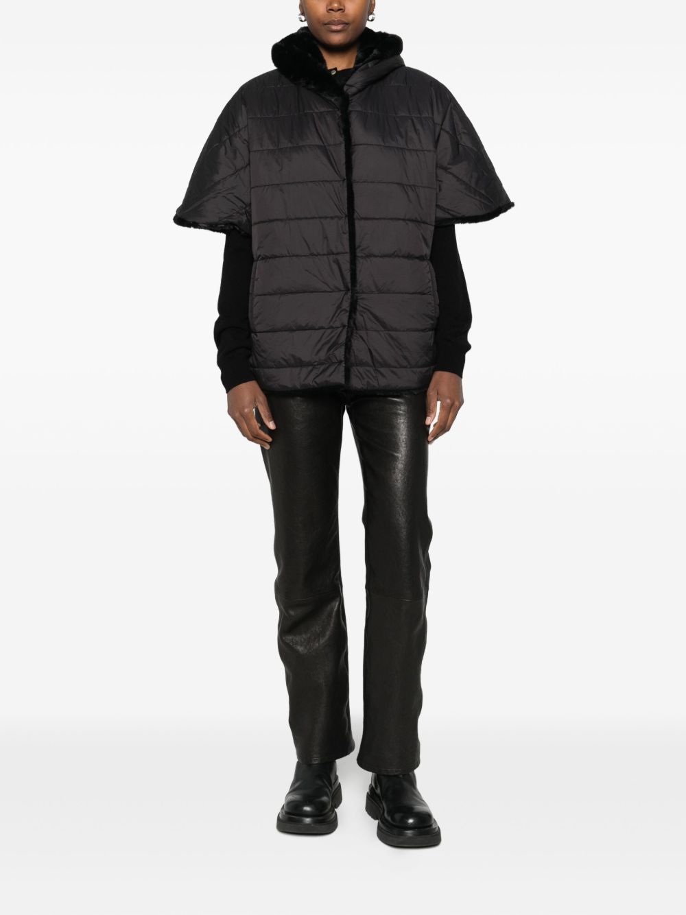 Blugirl Coats Black PF5004T030022222 (BLUGIRL / ダウンジャケット・コート ) | BLUGIRL (ブルーガール)(1)