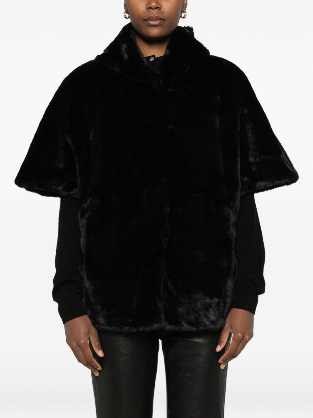 Blugirl Coats Black PF5004T030022222 (BLUGIRL / ダウンジャケット・コート ) | BLUGIRL (ブルーガール)(4)