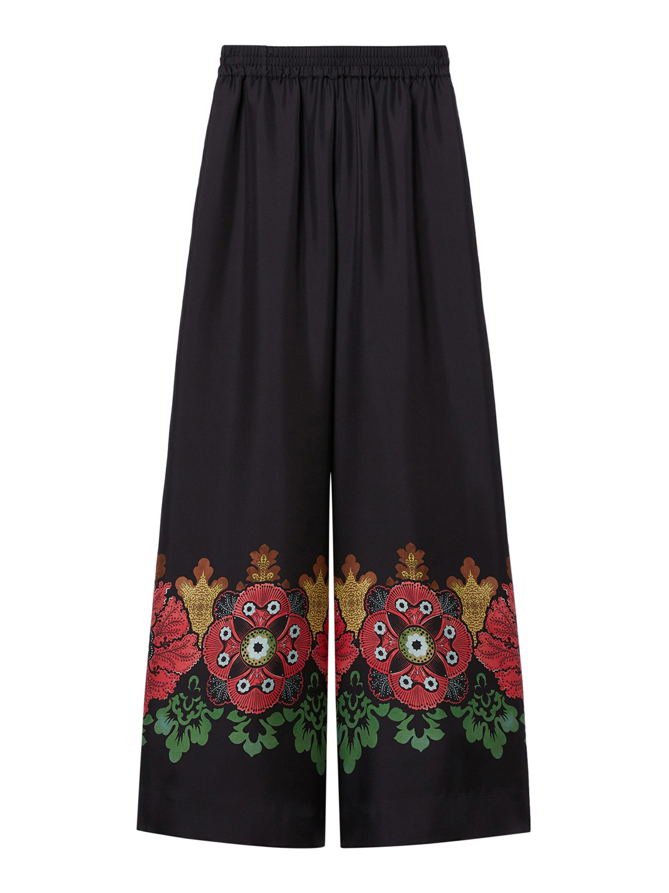 SILK PALAZZO TROUSERS TRO0026SIL006BOU01RE01 (La DoubleJ / パンツ ) | La DoubleJ (ラダブルジェイ)