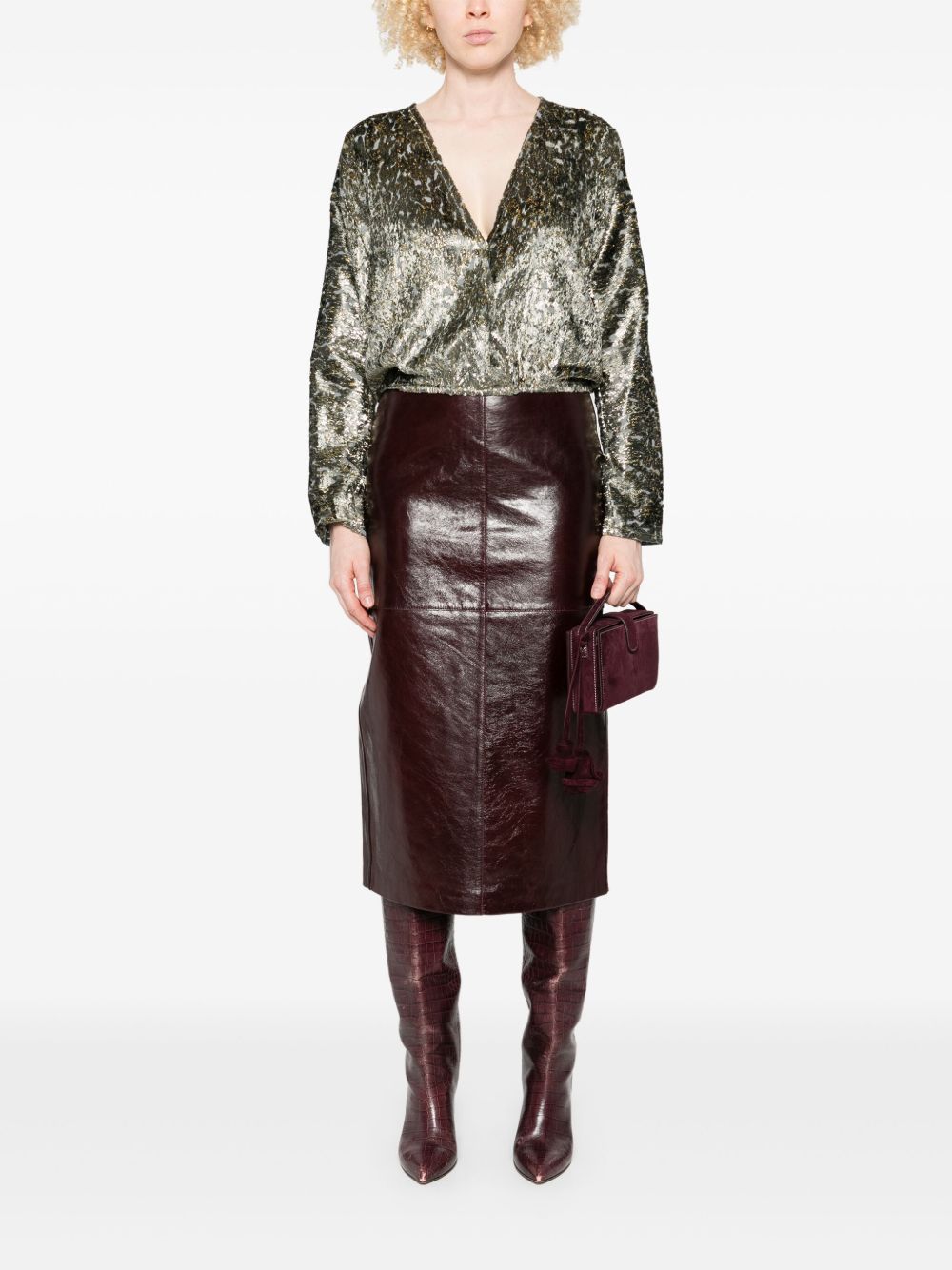 Forte Forte Shirts Grey 14359MYSHIRTSTONE (forte_forte / シャツ・ブラウス ) | forte_forte (フォルテ フォルテ)(3)