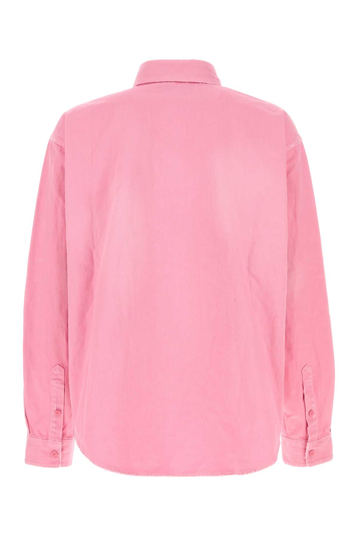 Pink denim oversize shirt 822840TRWB12014 (Balenciaga / シャツ・ブラウス ) | Balenciaga (バレンシアガ)(1)