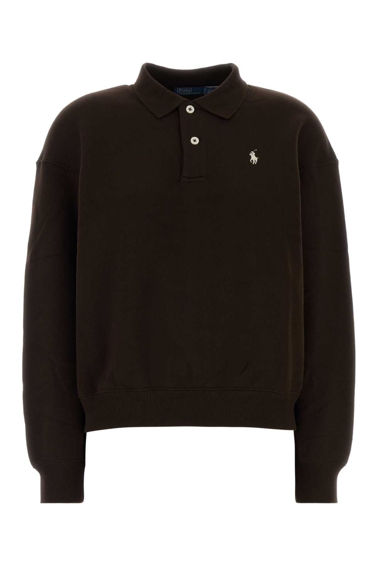 Chocolate cotton blend polo shirt 211947966009 (Polo Ralph Lauren / ニット・セーター・カーディガン ) | Polo Ralph Lauren (ポロ ラルフ ローレン)