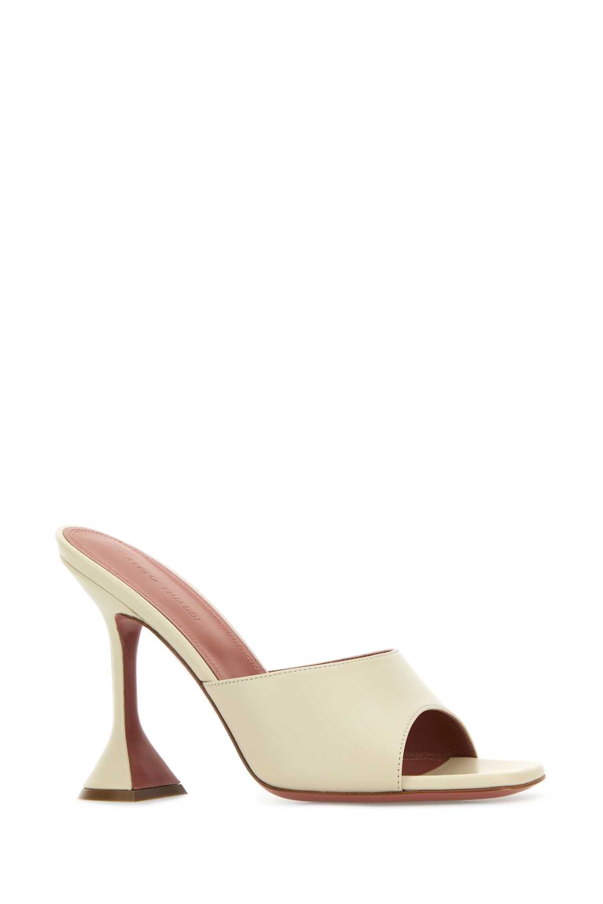 Sand nappa leather Lupita mules LUPITASLIPPER95ALMOND95 (AMINA MUADDI / サンダル ) | AMINA MUADDI (アミナ モアディ)(1)