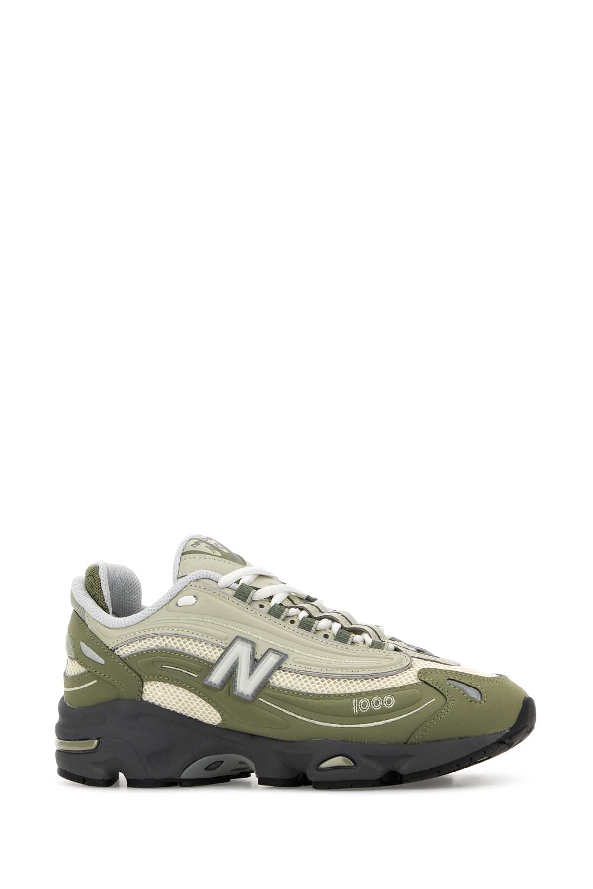 Multicolor rubber and mesh 1000 sneakers M1000MEOGREENGREY (New Balance / スニーカー ) | New Balance (ニューバランス)(1)