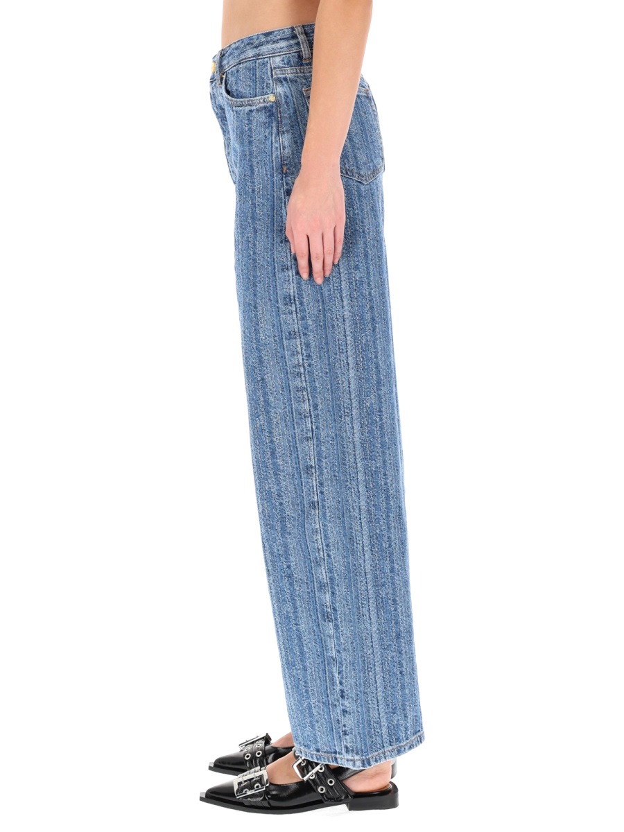 STRIPED "BAGGY" JEANS J1882566 (GANNI / ジーンズ ) | GANNI (ガニー)(2)