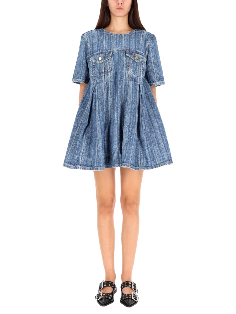 DENIM DRESS J1843566 (GANNI / ワンピース・ドレス・オールインワン ) | GANNI (ガニー)