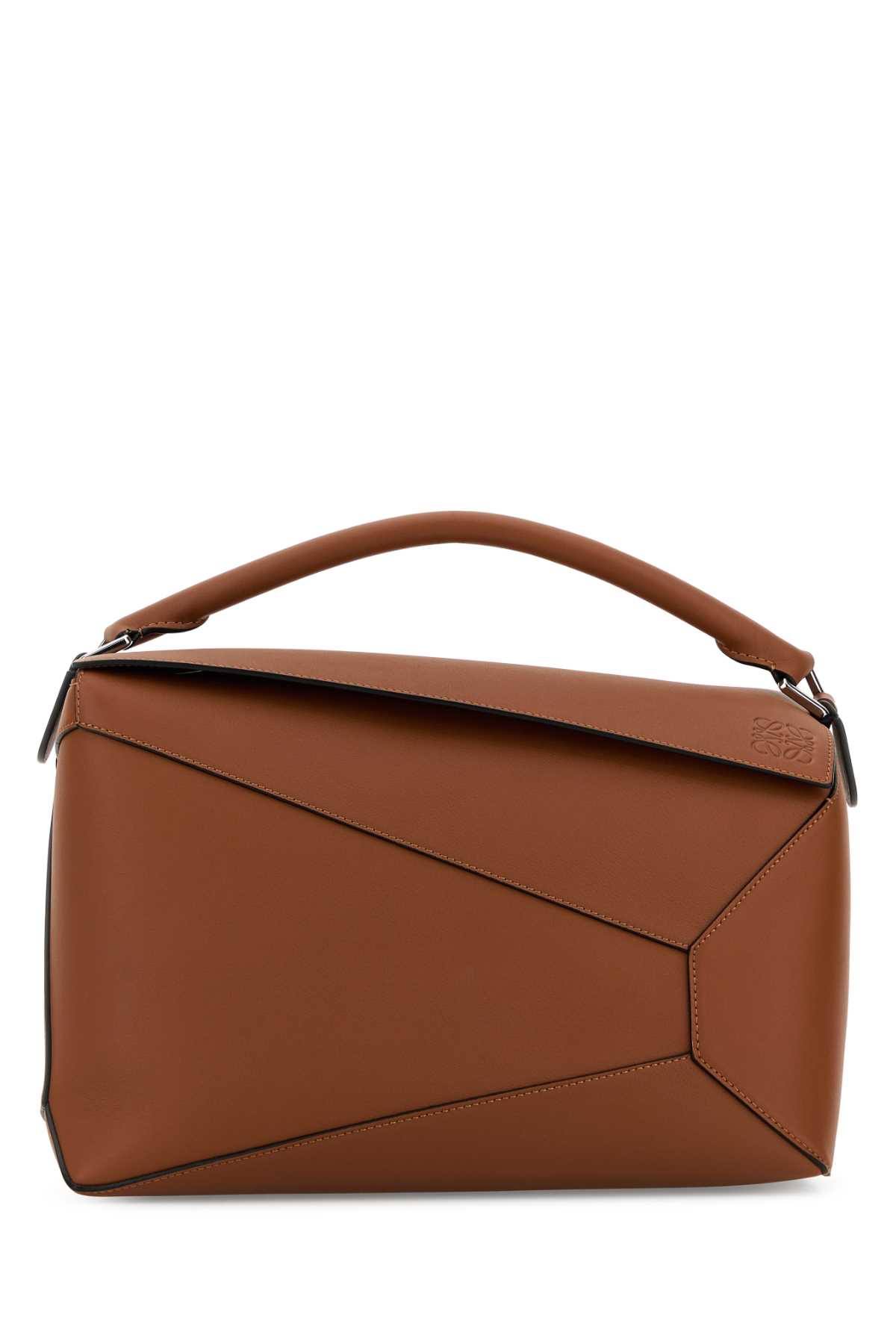 Brown leather large Puzzle Edge handbag B510P00X04TAN (LOEWE / ハンドバッグ・ショルダーバッグ ) | LOEWE (ロエベ)