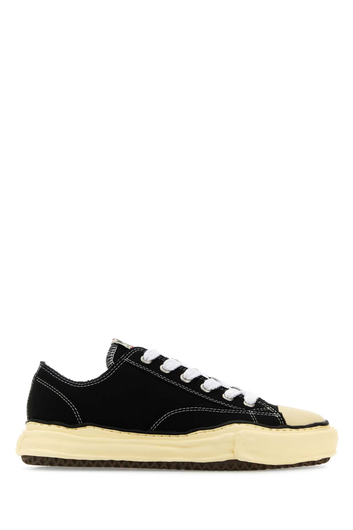 Black canvas sneakers A09FW733BLACK (Maison Mihara Yasuhiro / スニーカー ) | Maison Mihara Yasuhiro (メゾン ミハラ ヤスヒロ)