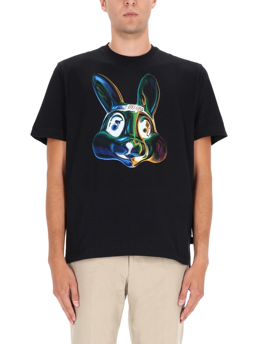 "RABBIT" T-SHIRT M2R965XTP539779 (PS Paul Smith / Tシャツ・カットソー ) | PS Paul Smith (ピーエス ポール・スミス)