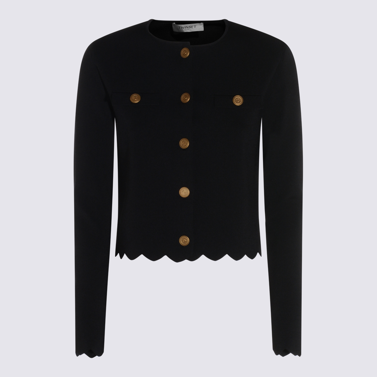 Twin-set Jackets Black 252TP3201S2061700006 (TWINSET / ブレザー・ジャケット ) | TWINSET (ツインセット)