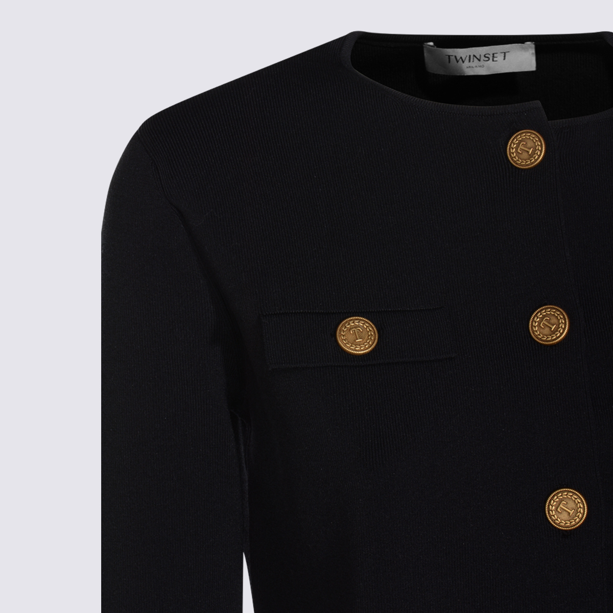 Twin-set Jackets Black 252TP3201S2061700006 (TWINSET / ブレザー・ジャケット ) | TWINSET (ツインセット)(2)