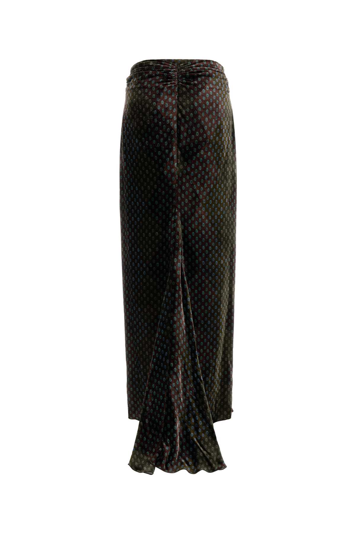 Printed velvet Salix skirt 2520108362254606 (Dries Van Noten / スカート ) | Dries Van Noten (ドリスヴァンノッテン)(1)