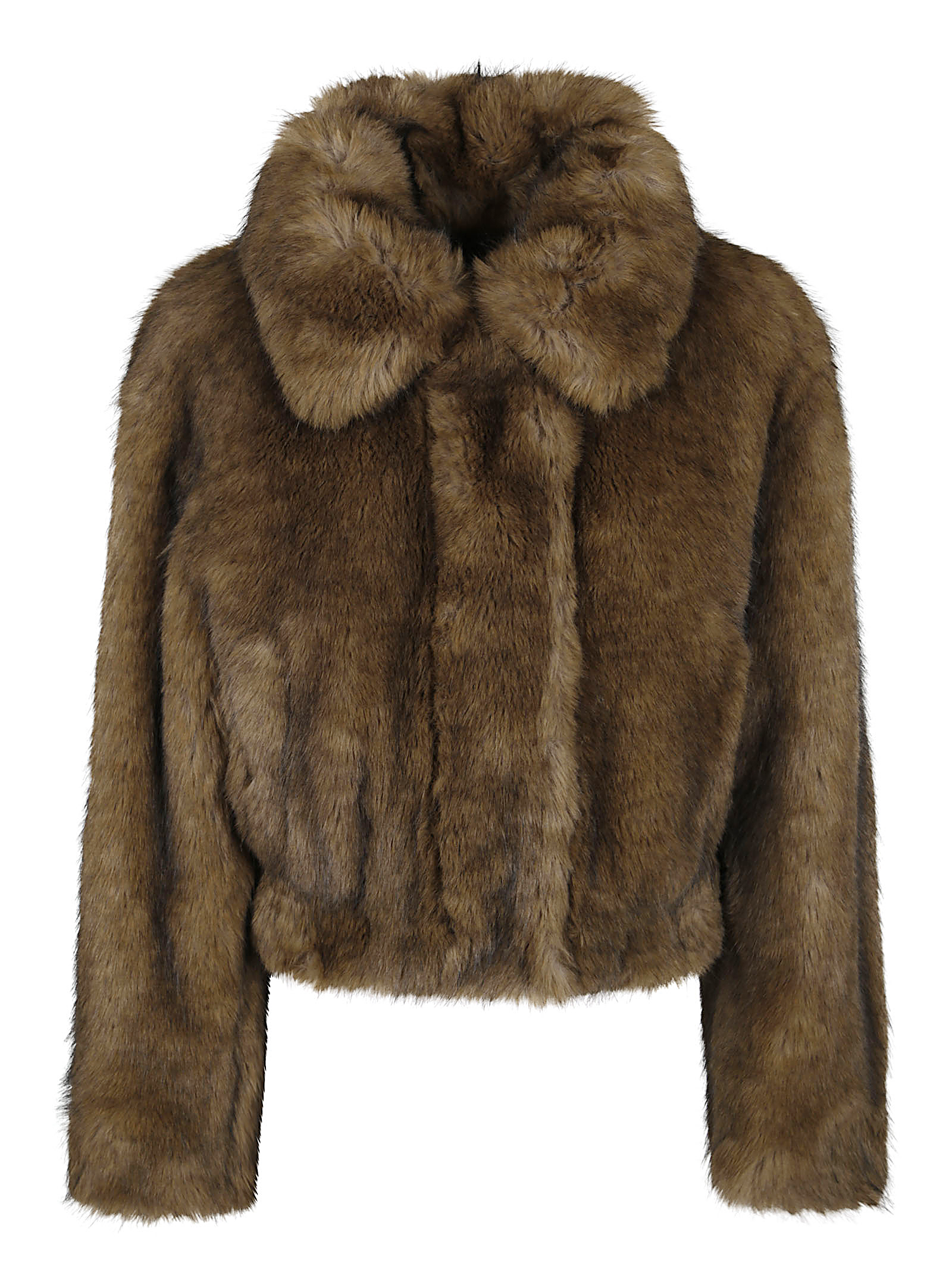Lena Jacket Faux Fur Natural Fox 55 cm 66354915587011 (STAND STUDIO / レザー&ファージャケット・コート ) | STAND STUDIO (スタンド スタジオ)