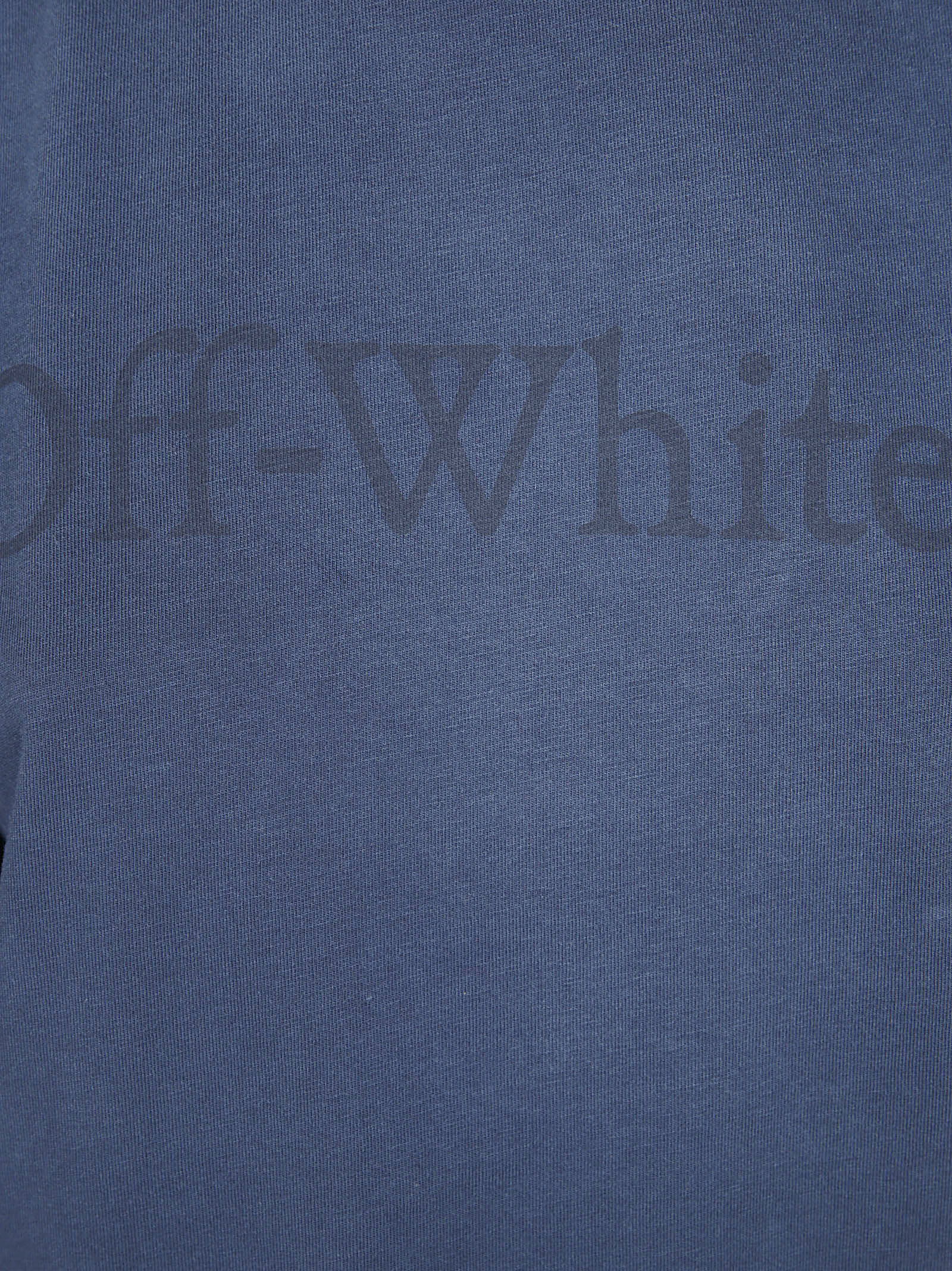 LAUNDRY BOXY TEE SPRAY D. SAPPHIRE OWAA124F25JER0074D4D (Off-White / Tシャツ・カットソー ) | Off-White (オフホワイト)(1)