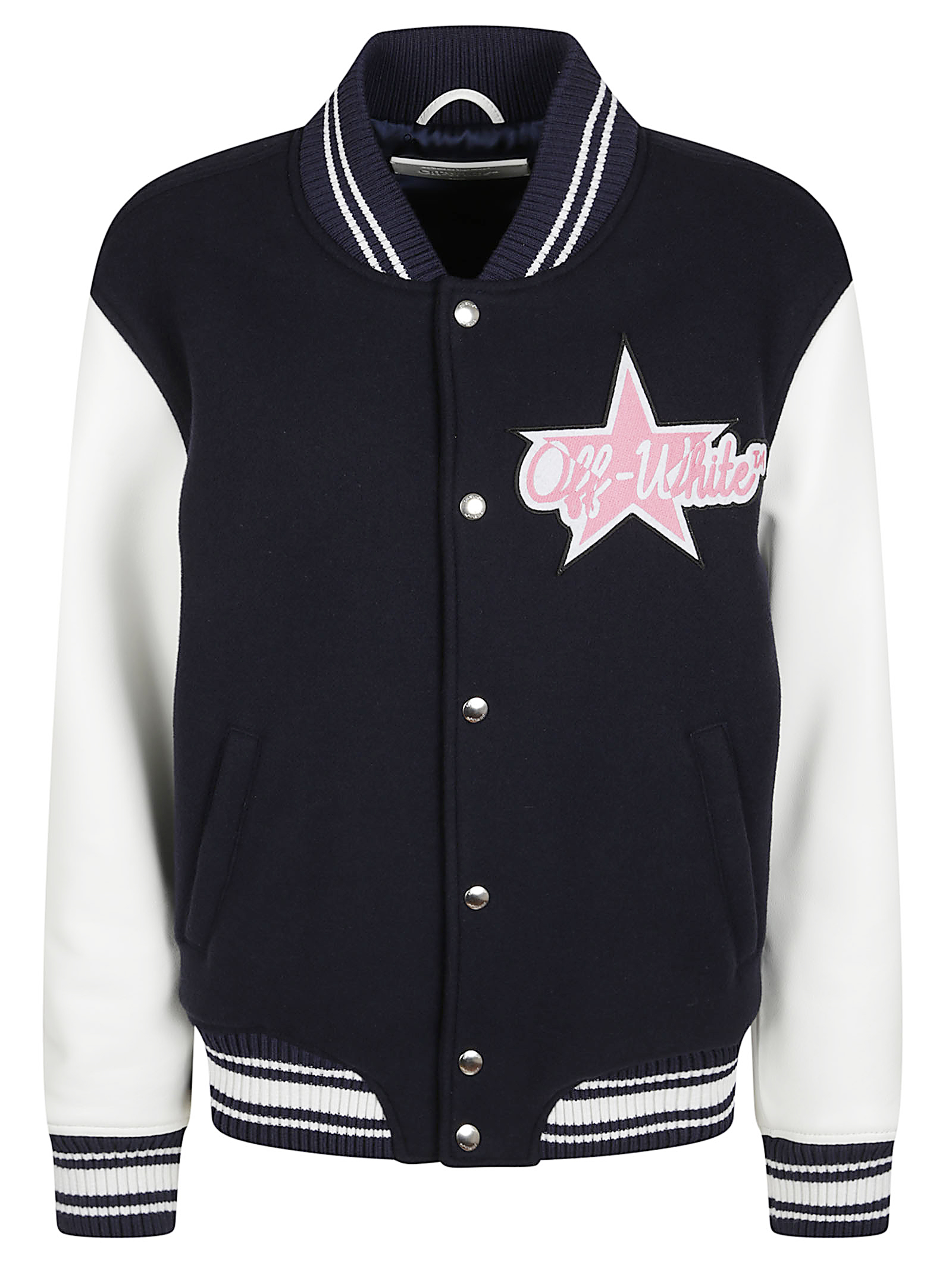 WO GOTHIC CLASS VARSITY OWEK006F25FAB0024801 (Off-White / カジュアルジャケット ) | Off-White (オフホワイト)