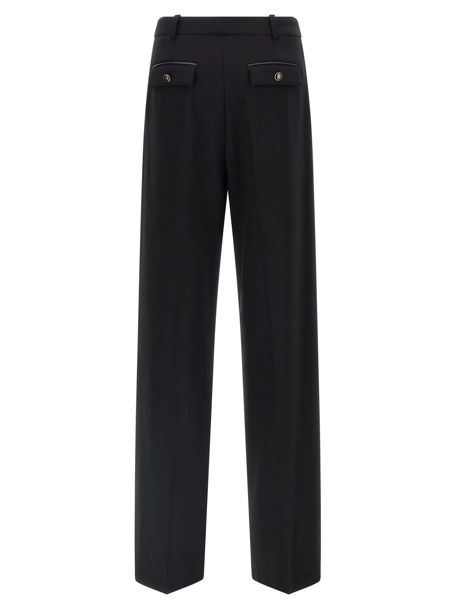 Fluid cady pants PA12558E2110 (Elisabetta Franchi / パンツ ) | Elisabetta Franchi (エリザベッタ フランキ)(1)