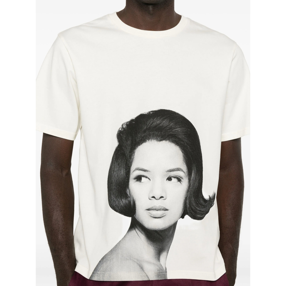 T-shirt Wales Bonner UA25JE29JE01IVORY (Wales Bonner / Tシャツ・カットソー ) | Wales Bonner (ウェールズ ボナー)(1)