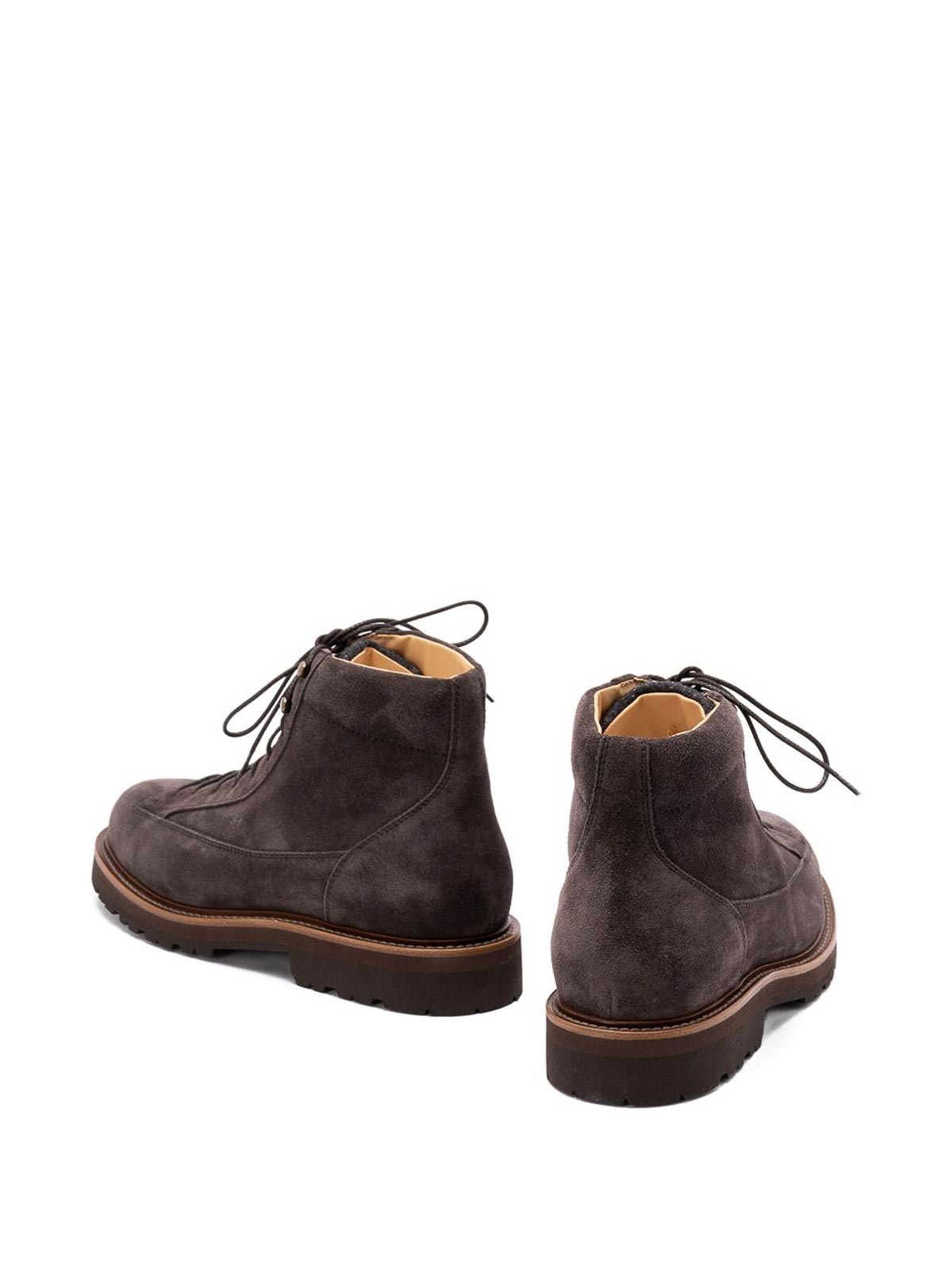 Stringed boots in suede leather MZUNVJW717CCK36 (Brunello Cucinelli / ブーツ ) | Brunello Cucinelli (ブルネロ・クチネリ)(2)