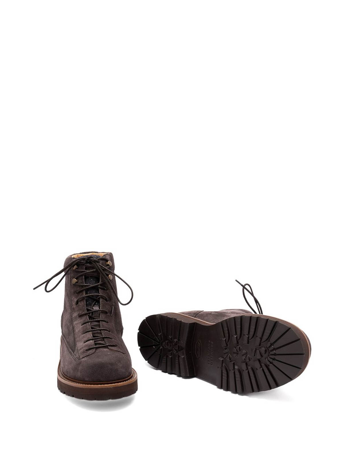 Stringed boots in suede leather MZUNVJW717CCK36 (Brunello Cucinelli / ブーツ ) | Brunello Cucinelli (ブルネロ・クチネリ)(3)