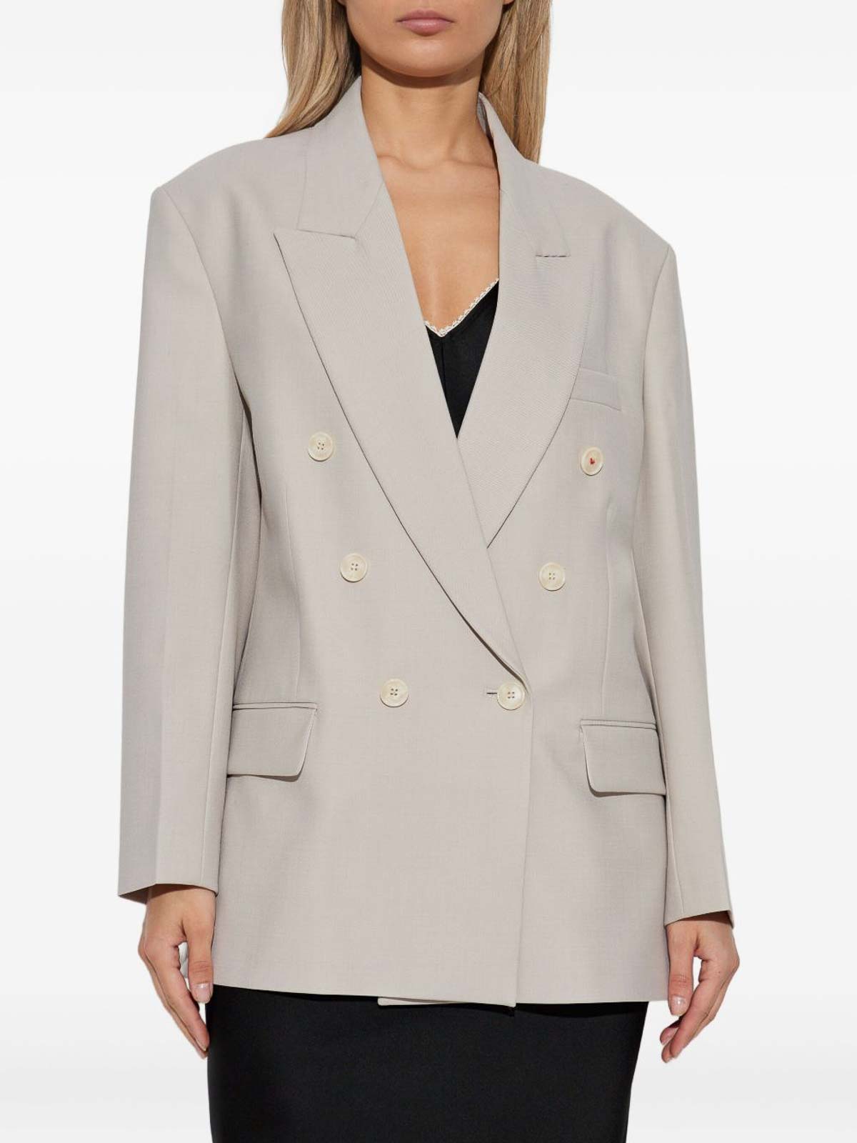 Blazer Doppiopetto 1325WJK006442A9474 (VICTORIA BECKHAM / ブレザー・ジャケット ) | VICTORIA BECKHAM (ヴィクトリア ベッカム)(1)