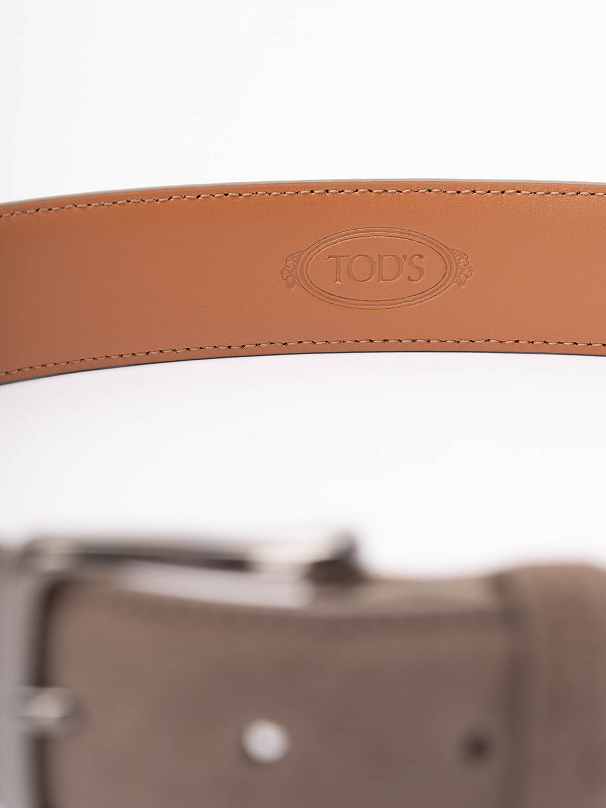 Belt In Suede XCMCP610100AETC413 (Tod's / ベルト・サスペンダー ) | Tod's (トッズ)(1)