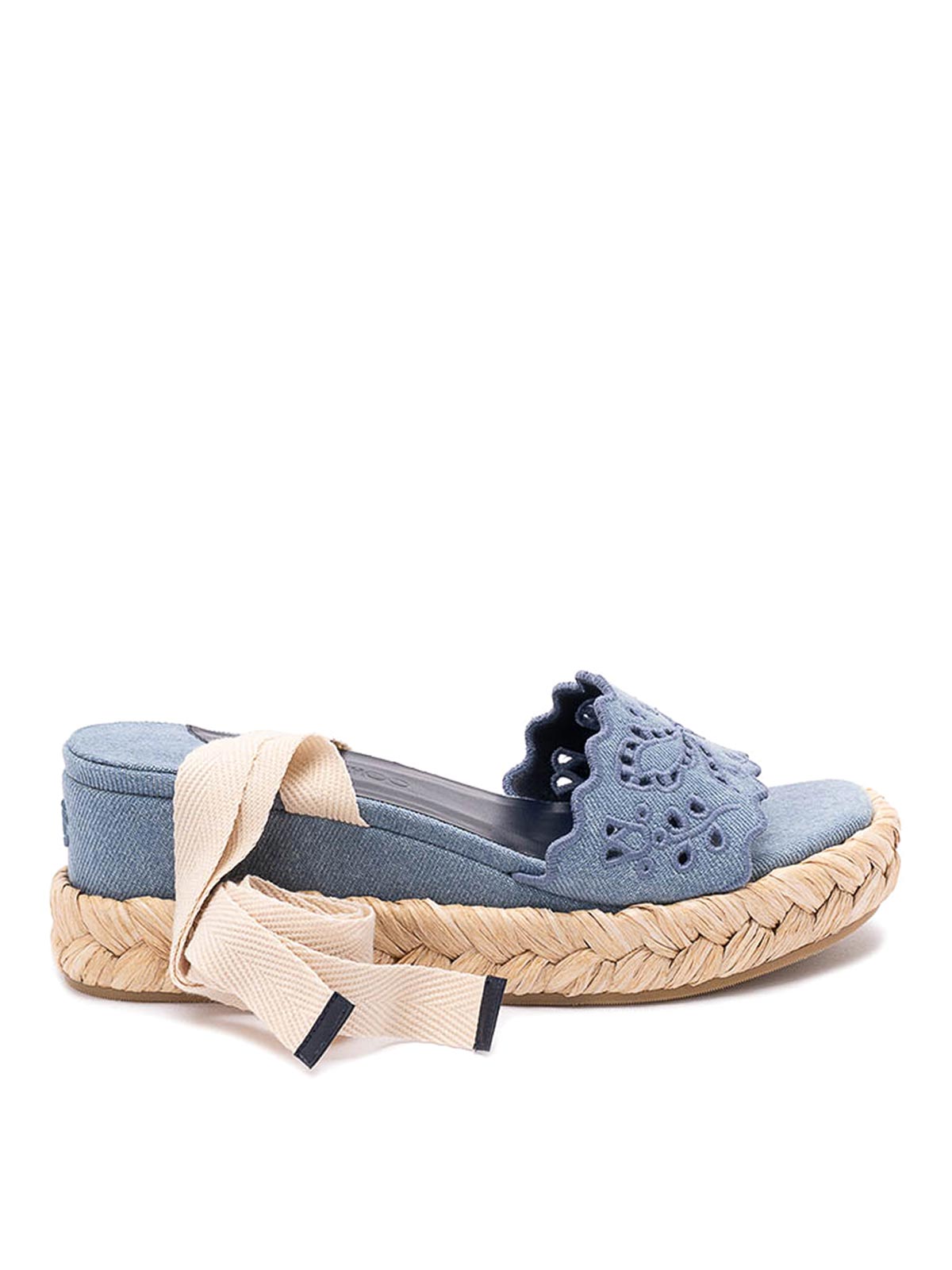 `Arlee Wedge 60` ARLEEWEDGE60DXOBLUE (JIMMY CHOO / サンダル ) | JIMMY CHOO (ジミー チュウ)