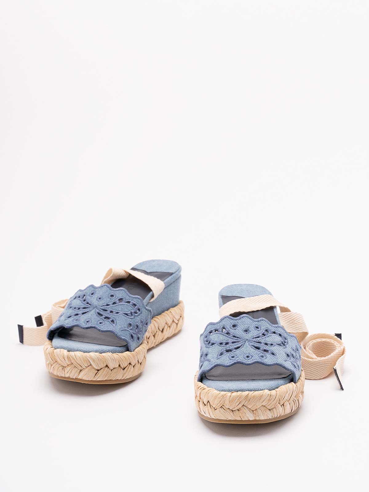 `Arlee Wedge 60` ARLEEWEDGE60DXOBLUE (JIMMY CHOO / サンダル ) | JIMMY CHOO (ジミー チュウ)(1)