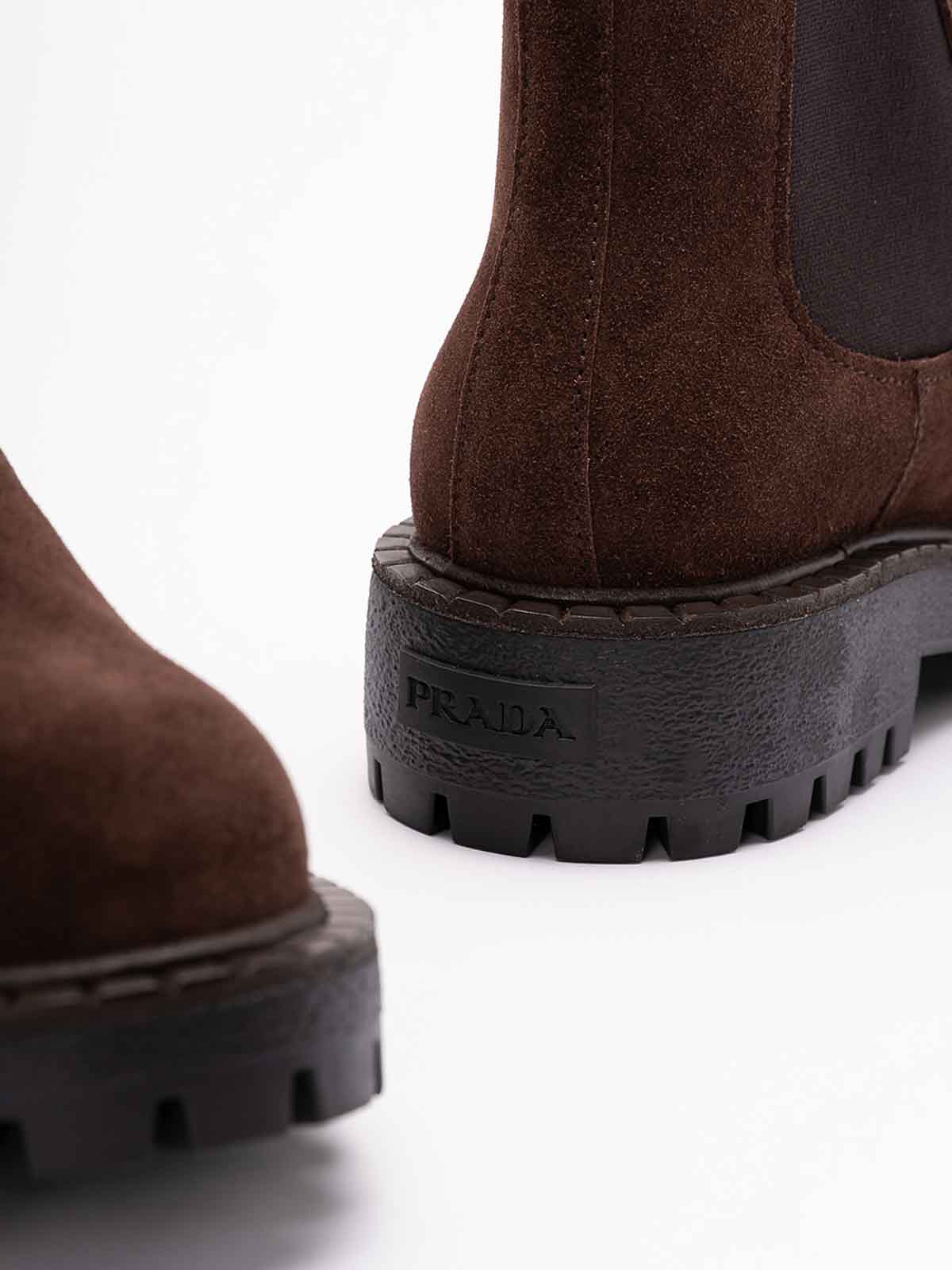 Suede chelsea boots 2TE211103FG001F0003 (Prada / ブーツ ) | Prada (プラダ)(4)