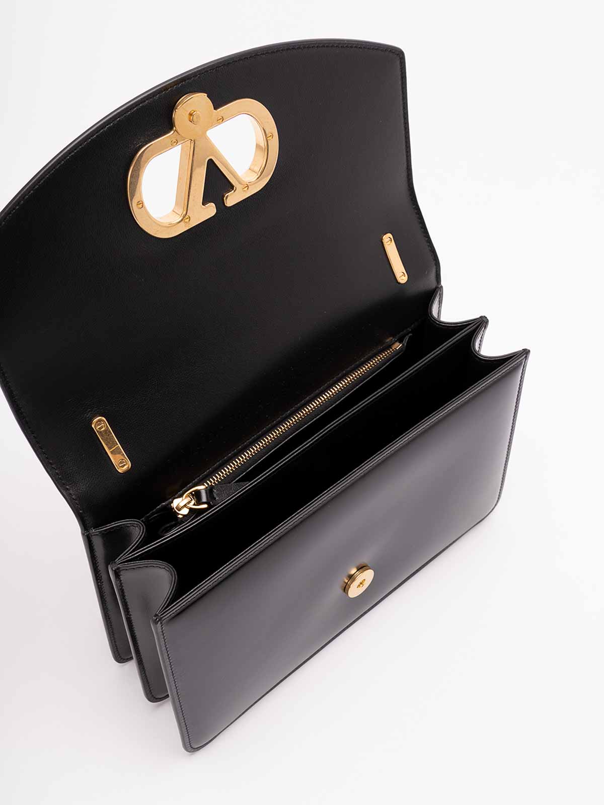 `Vain` Leather Shoulder Bag 7Y2B0R16GCB0NO (Valentino Garavani / ハンドバッグ・ショルダーバッグ ) | Valentino Garavani (ヴァレンティノ)(4)