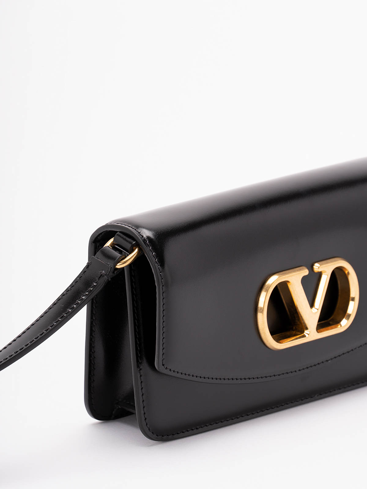 `Vain` Small Leather Clutch 7Y2B0R71GCB0NO (Valentino Garavani / ハンドバッグ・ショルダーバッグ ) | Valentino Garavani (ヴァレンティノ)(3)