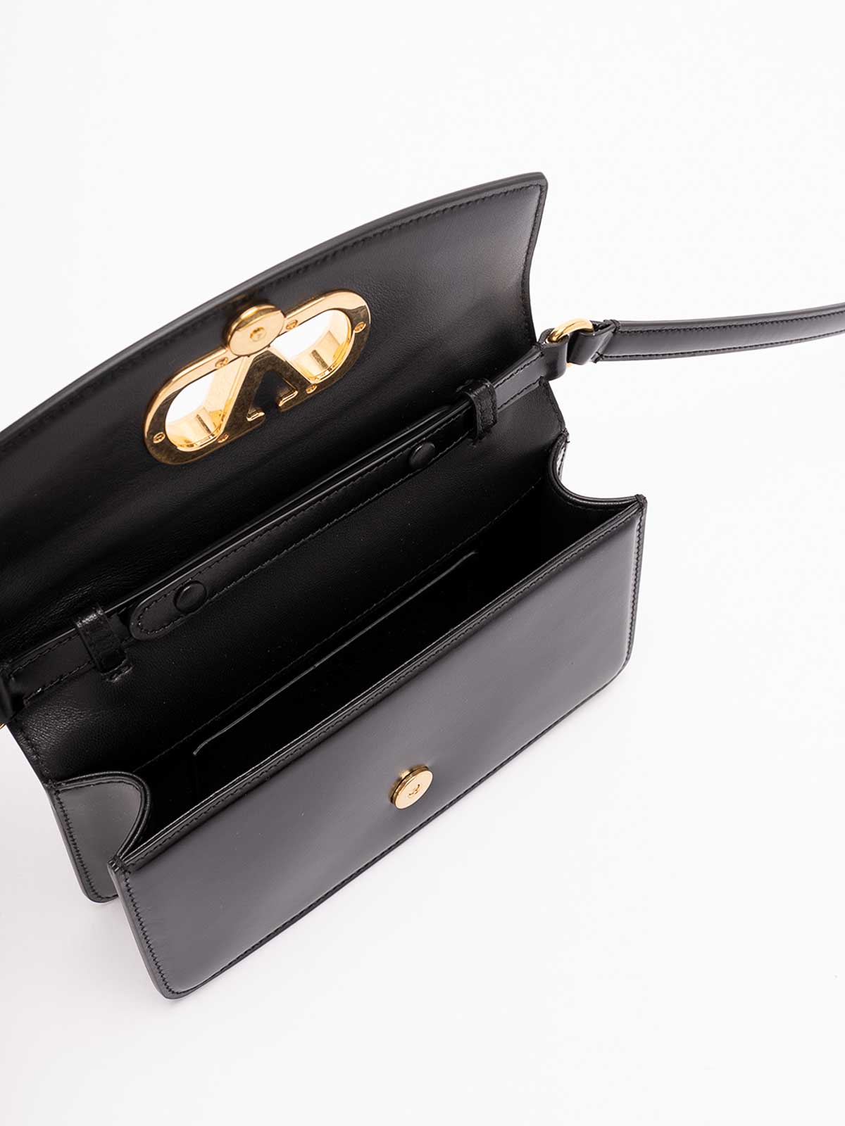 `Vain` Small Leather Clutch 7Y2B0R71GCB0NO (Valentino Garavani / ハンドバッグ・ショルダーバッグ ) | Valentino Garavani (ヴァレンティノ)(4)