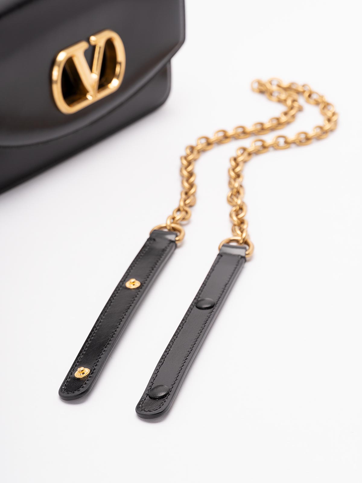 `Vain` Small Leather Clutch 7Y2B0R71GCB0NO (Valentino Garavani / ハンドバッグ・ショルダーバッグ ) | Valentino Garavani (ヴァレンティノ)(5)