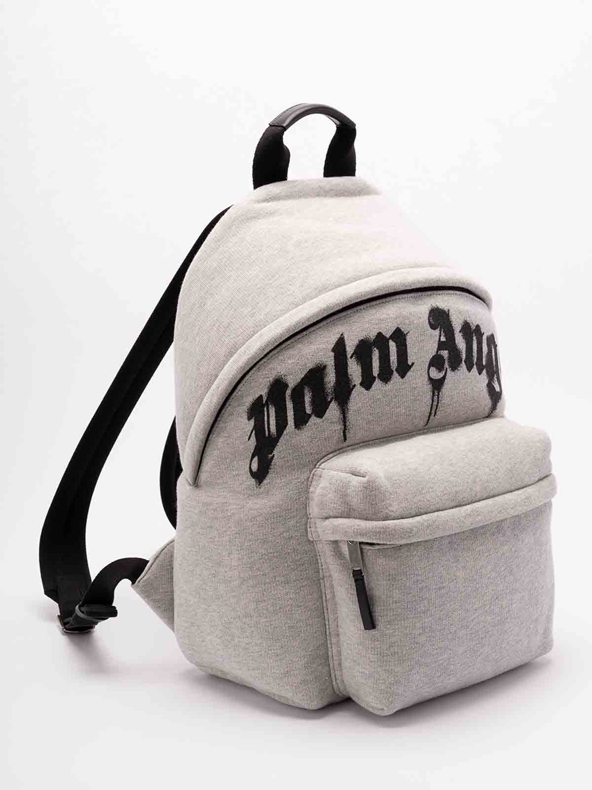 `Spray Curved Logo` Backpack PMNB024F25FLE0020810 (Palm Angels / バックパック ) | Palm Angels (パームエンジェルス)(2)