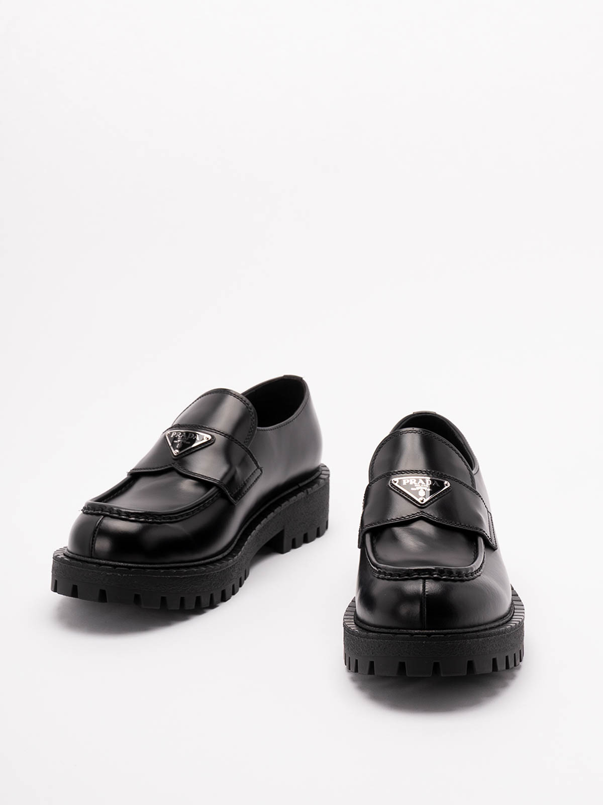 Leather Loafers 2DE151B4LFG001F0002 (Prada / ローファー ) | Prada (プラダ)(1)