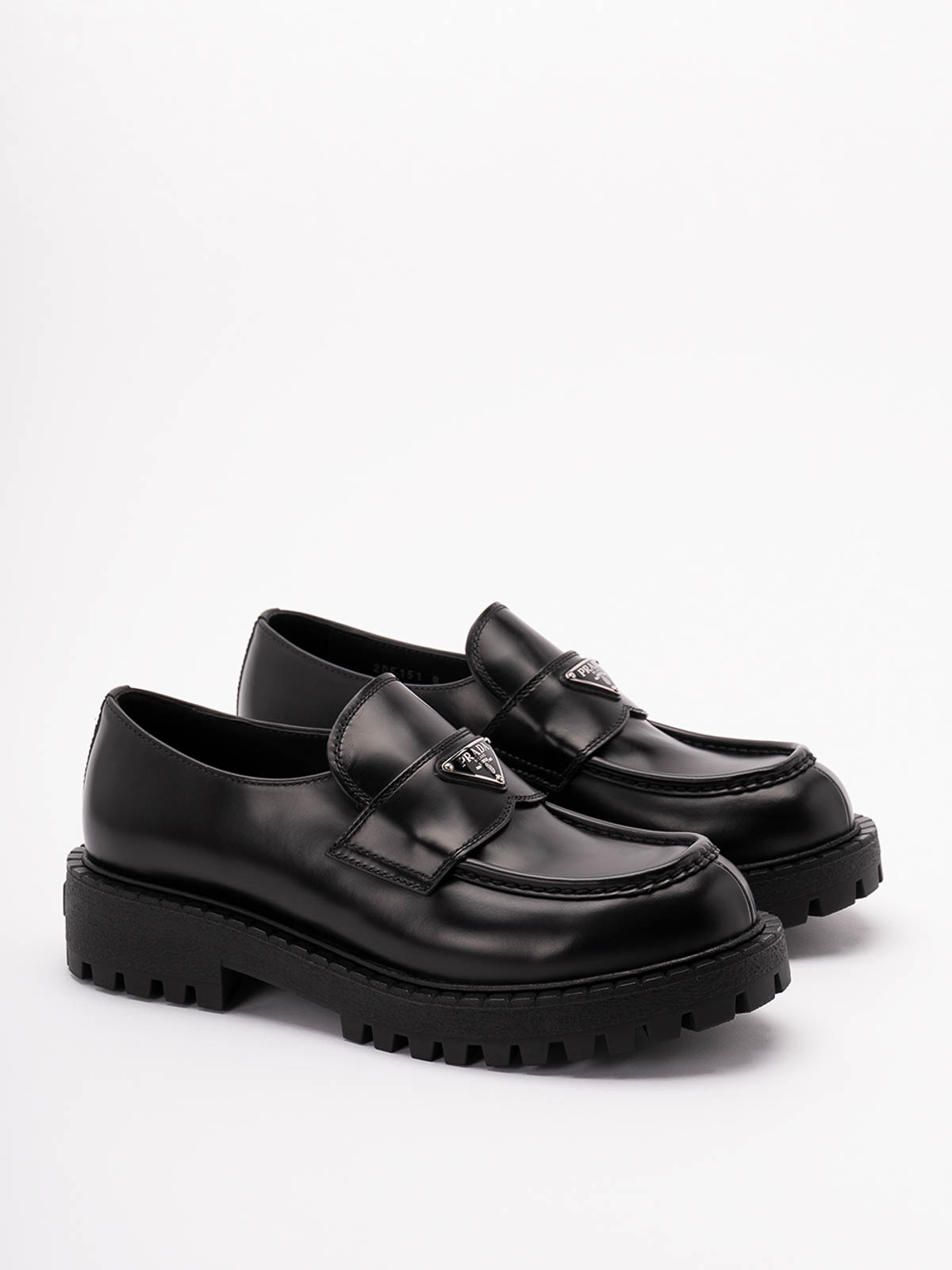 Leather Loafers 2DE151B4LFG001F0002 (Prada / ローファー ) | Prada (プラダ)(4)