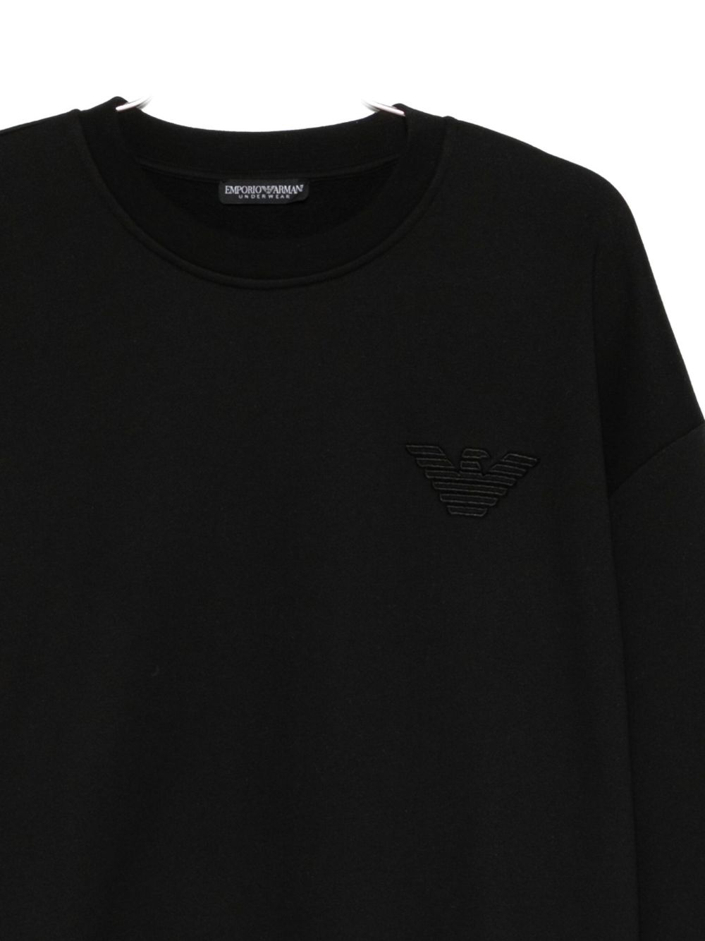 Emporio Armani Sweaters Black EW002082AF15356UC001 (EMPORIO ARMANI / スウェット・フーディー ) | EMPORIO ARMANI (エンポリオ アルマーニ)(2)