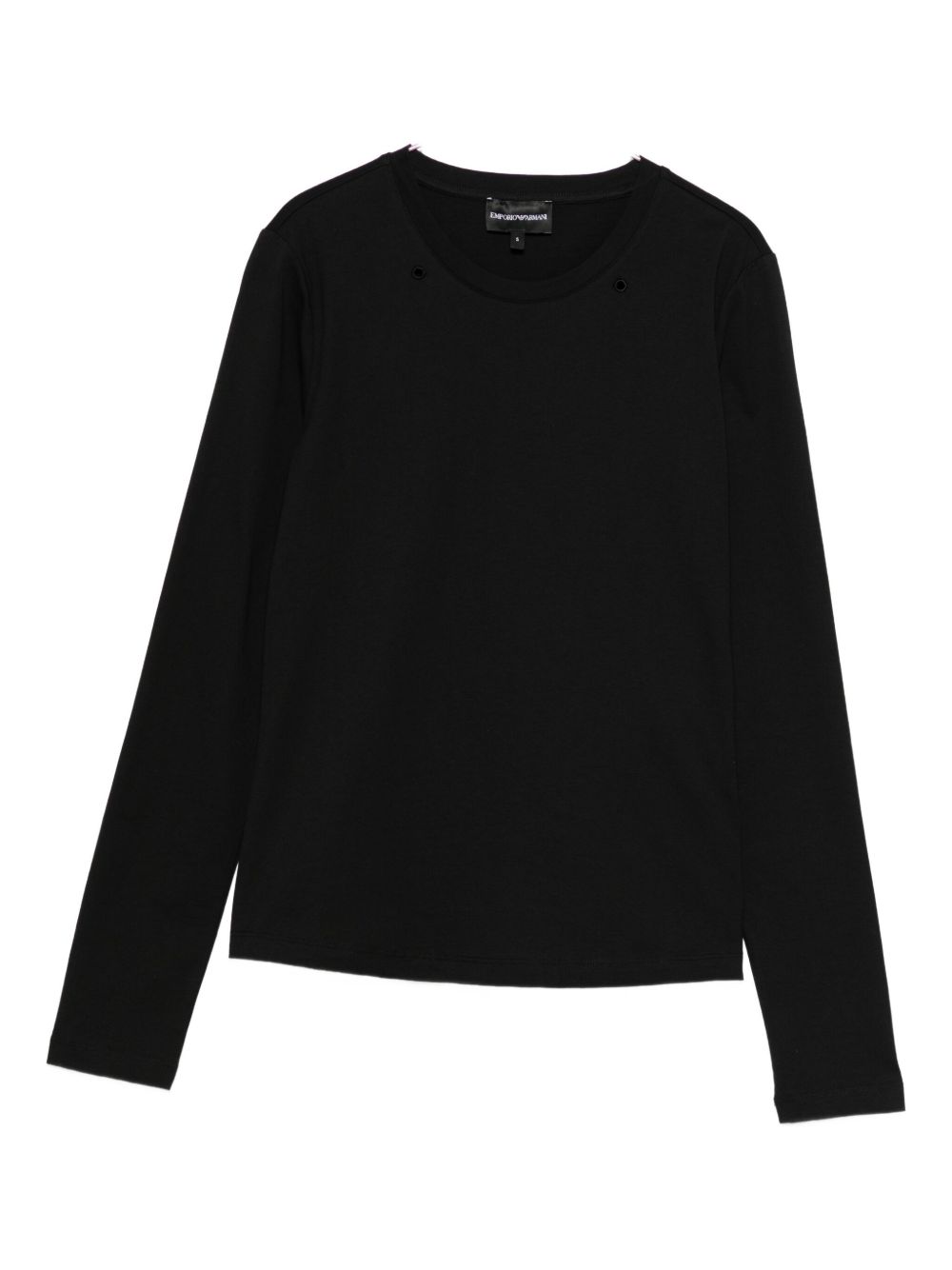 Emporio Armani T-shirts and Polos Black EW002831AF12571UC001 (EMPORIO ARMANI / Tシャツ・カットソー ) | EMPORIO ARMANI (エンポリオ アルマーニ)