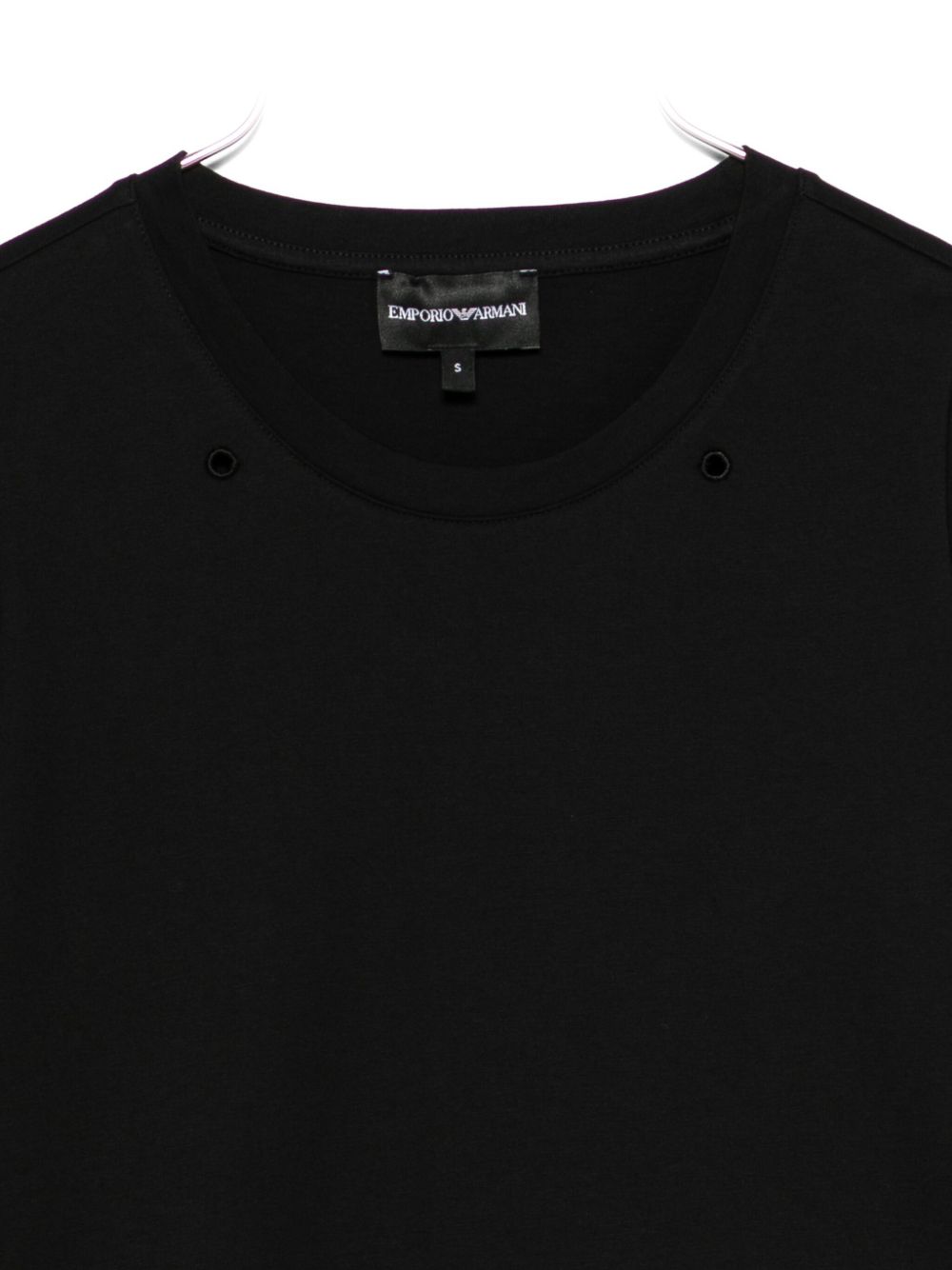 Emporio Armani T-shirts and Polos Black EW002831AF12571UC001 (EMPORIO ARMANI / Tシャツ・カットソー ) | EMPORIO ARMANI (エンポリオ アルマーニ)(1)