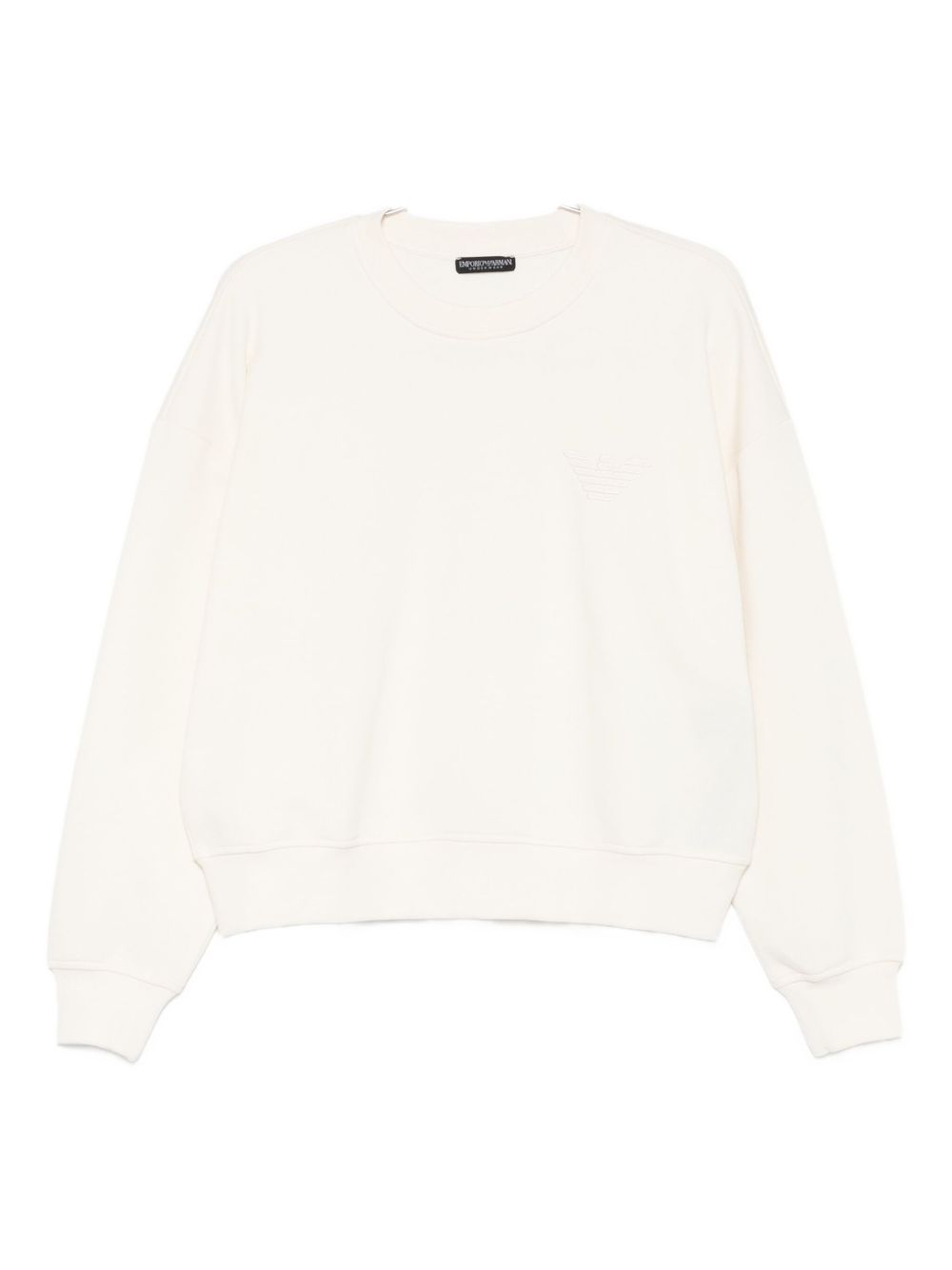 Emporio Armani Sweaters Ivory EW002082AF15356U1054 (EMPORIO ARMANI / スウェット・フーディー ) | EMPORIO ARMANI (エンポリオ アルマーニ)