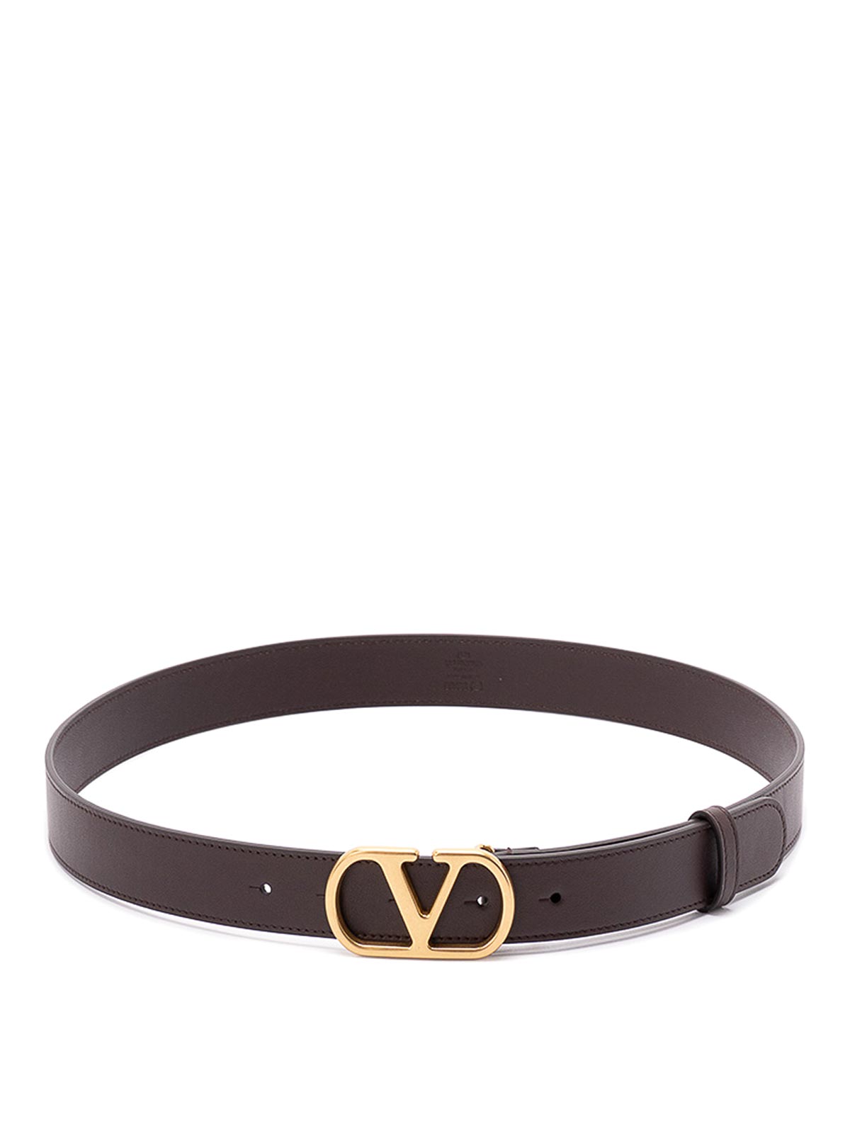 `Vlogo Signature` Leather Belt 7Y2T0SM3IYRREL (Valentino Garavani / ベルト・サスペンダー ) | Valentino Garavani (ヴァレンティノ)