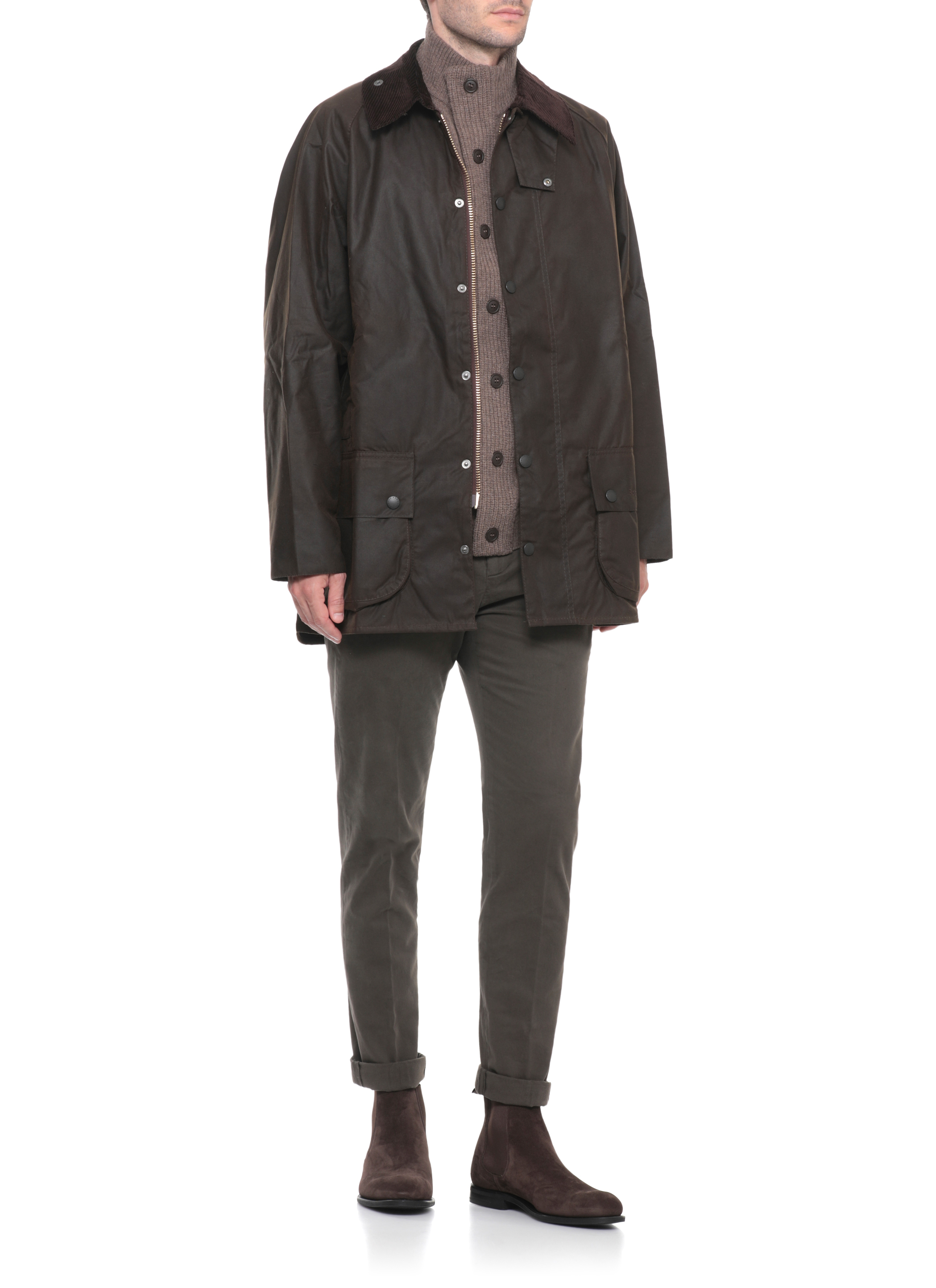 Barbour Sweaters Brown MKN0731MKNST52 (Barbour / ニット・セーター・カーディガン ) | Barbour (バブアー)(4)