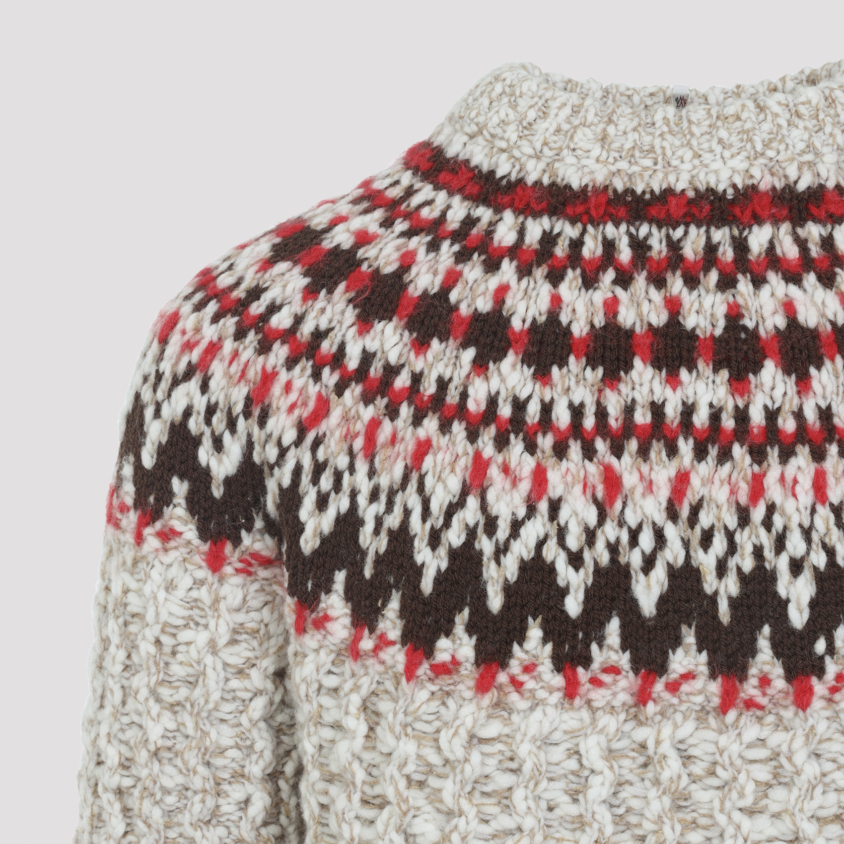 Alpaca and silk sweater K20979C00003M7948F02 (Moncler Grenoble / ニット・セーター・カーディガン ) | Moncler Grenoble (モンクレール グルノーブル)(4)