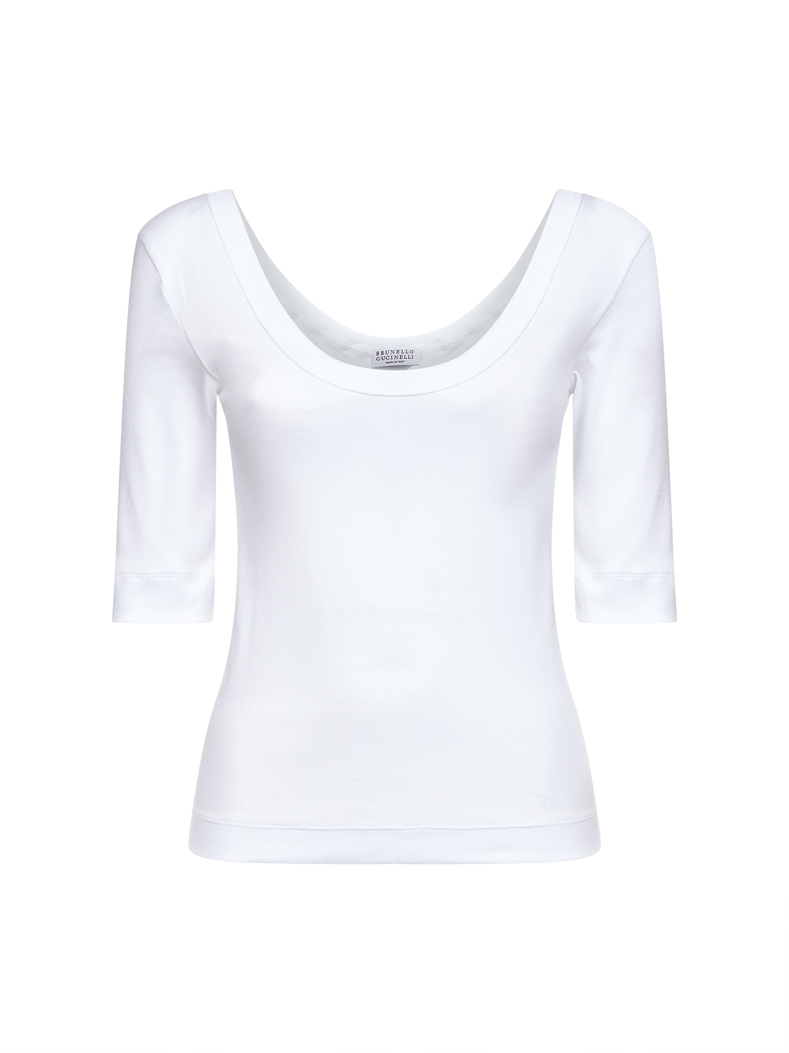 Brunello Cucinelli Top White M0TC8FX220C159 (Brunello Cucinelli / Tシャツ・カットソー ) | Brunello Cucinelli (ブルネロ・クチネリ)