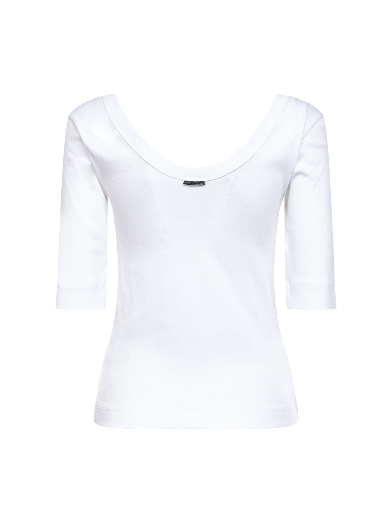 Brunello Cucinelli Top White M0TC8FX220C159 (Brunello Cucinelli / Tシャツ・カットソー ) | Brunello Cucinelli (ブルネロ・クチネリ)(1)