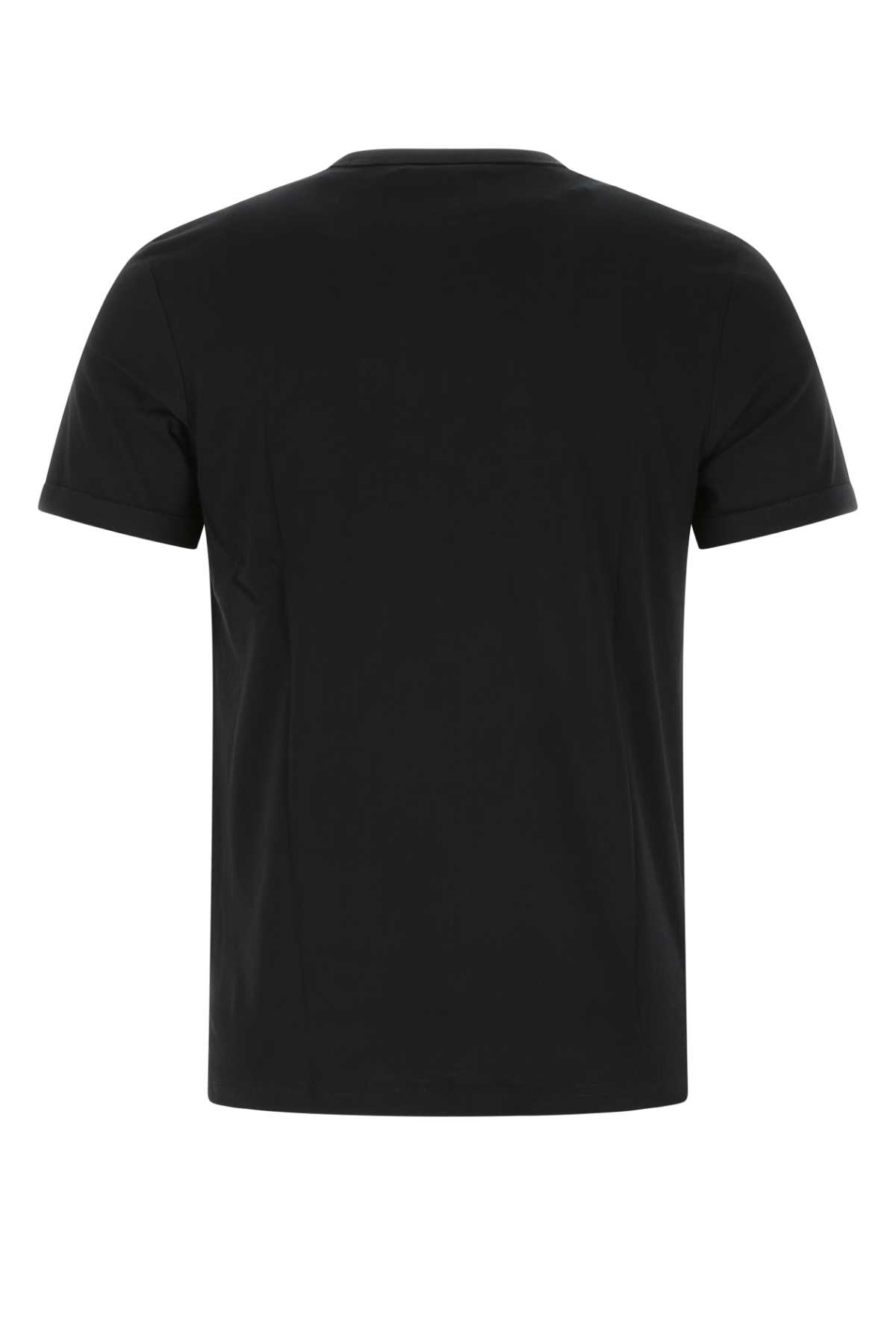 Black cotton t-shirt M3519102 (FRED PERRY / Tシャツ・カットソー ) | FRED PERRY (フレッドペリー)(1)