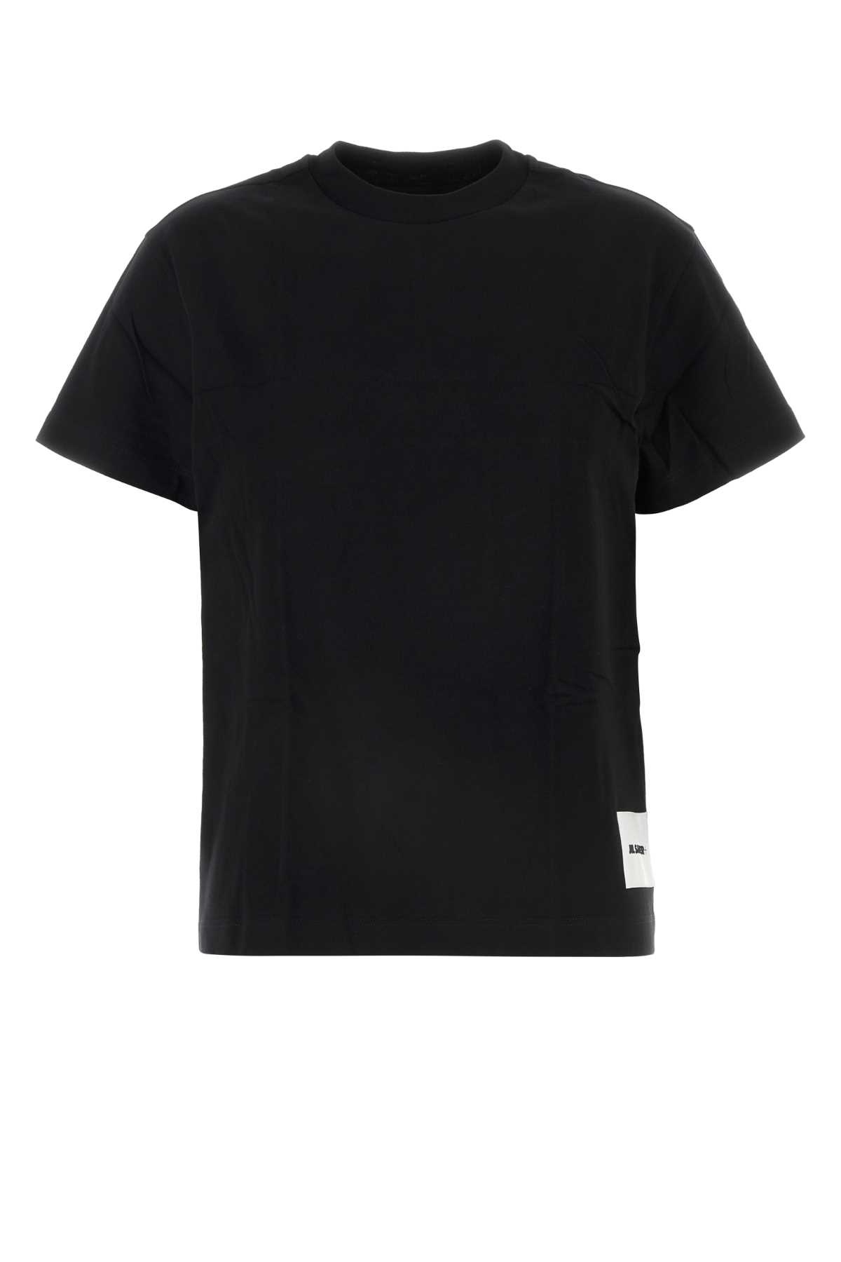 Black cotton t-shirt set J40GC0001J45048001 (Jil Sander / Tシャツ・カットソー ) | Jil Sander (ジルサンダー)