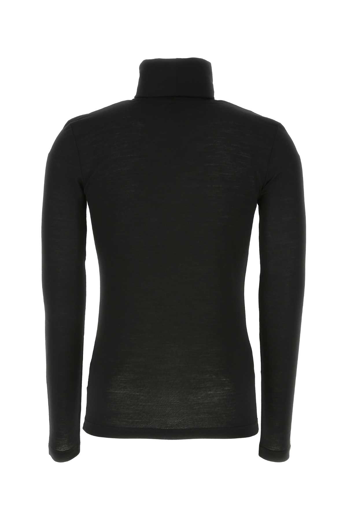 Black polyester blend sweater J47GC0020J70021001 (Jil Sander / ニット・セーター・カーディガン ) | Jil Sander (ジルサンダー)(1)
