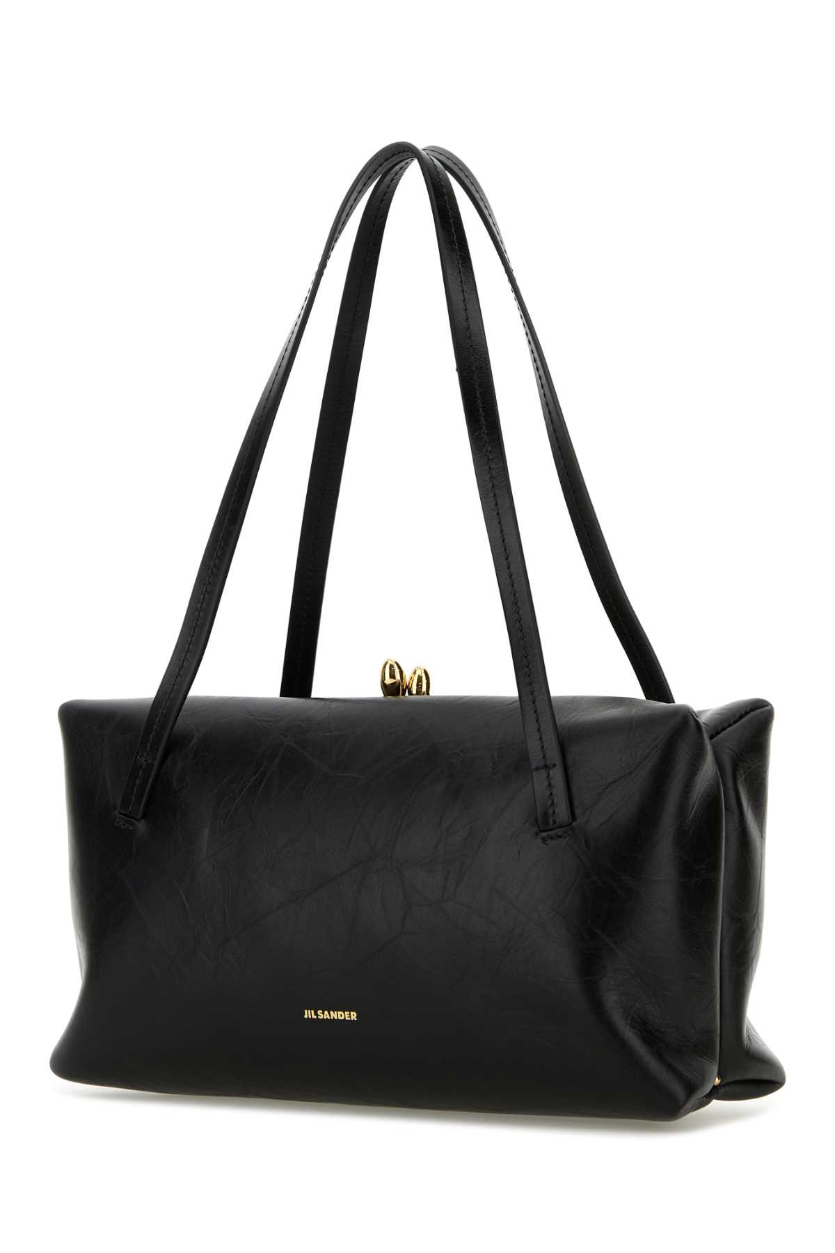 Black leather Goji Pillow handbag J08WD0078P5636001 (Jil Sander / ハンドバッグ・ショルダーバッグ ) | Jil Sander (ジルサンダー)(1)