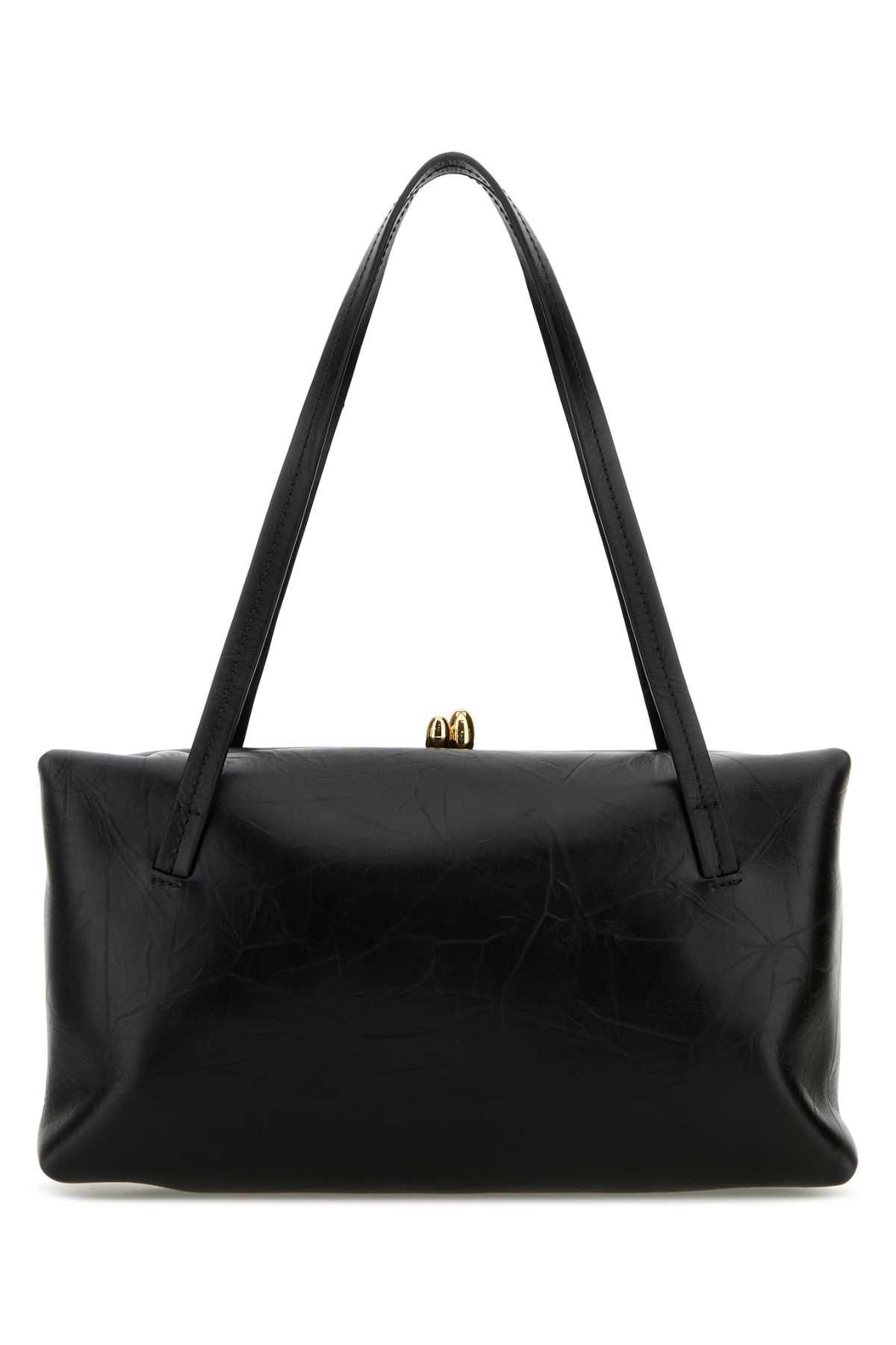 Black leather Goji Pillow handbag J08WD0078P5636001 (Jil Sander / ハンドバッグ・ショルダーバッグ ) | Jil Sander (ジルサンダー)(2)